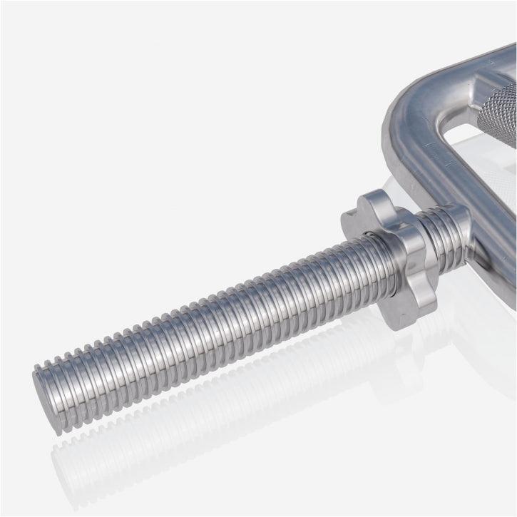Trizepstrainer Diagonal in Chrom - Gorilla Sports DE