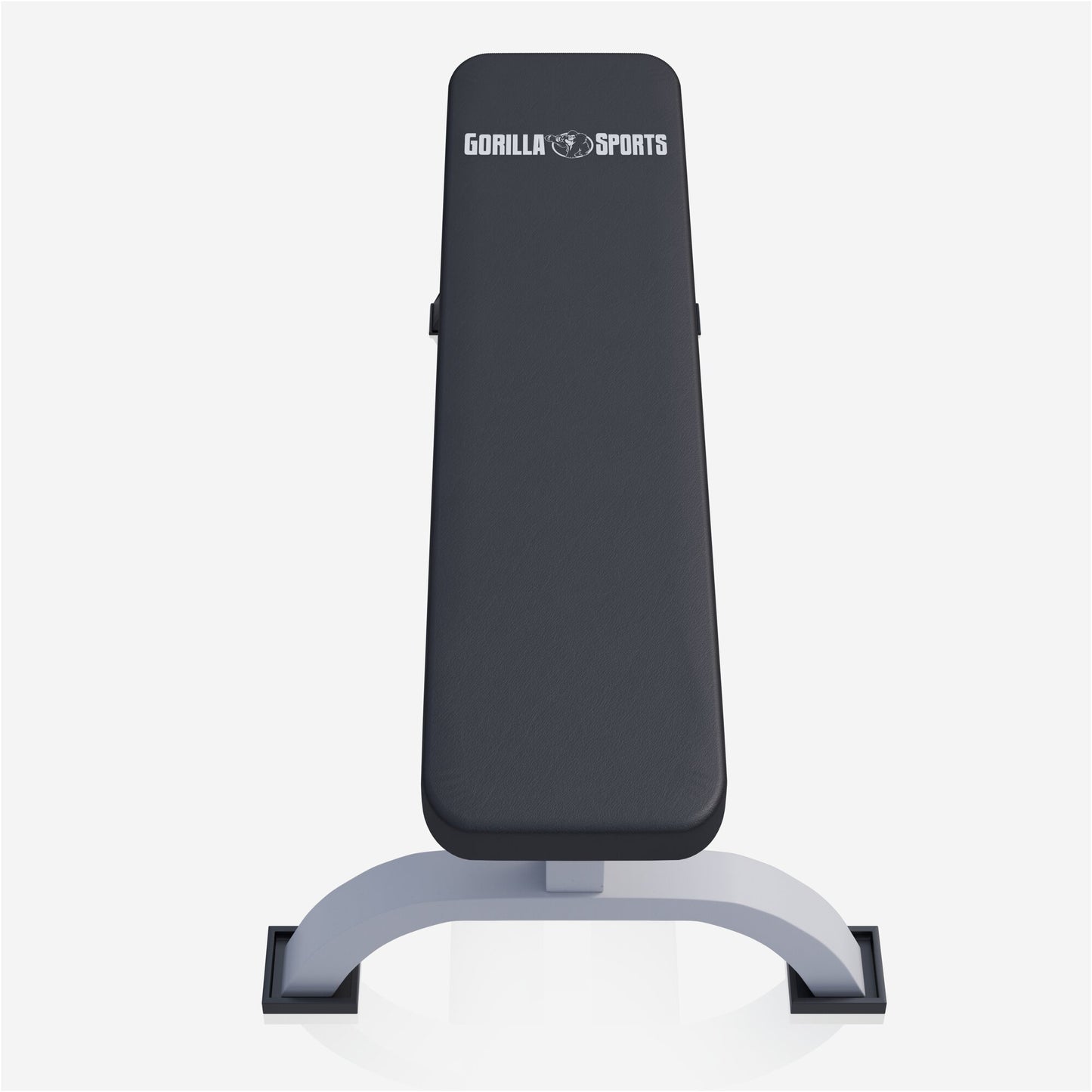 Flachbank Weiß/Schwarz - Gorilla Sports DE