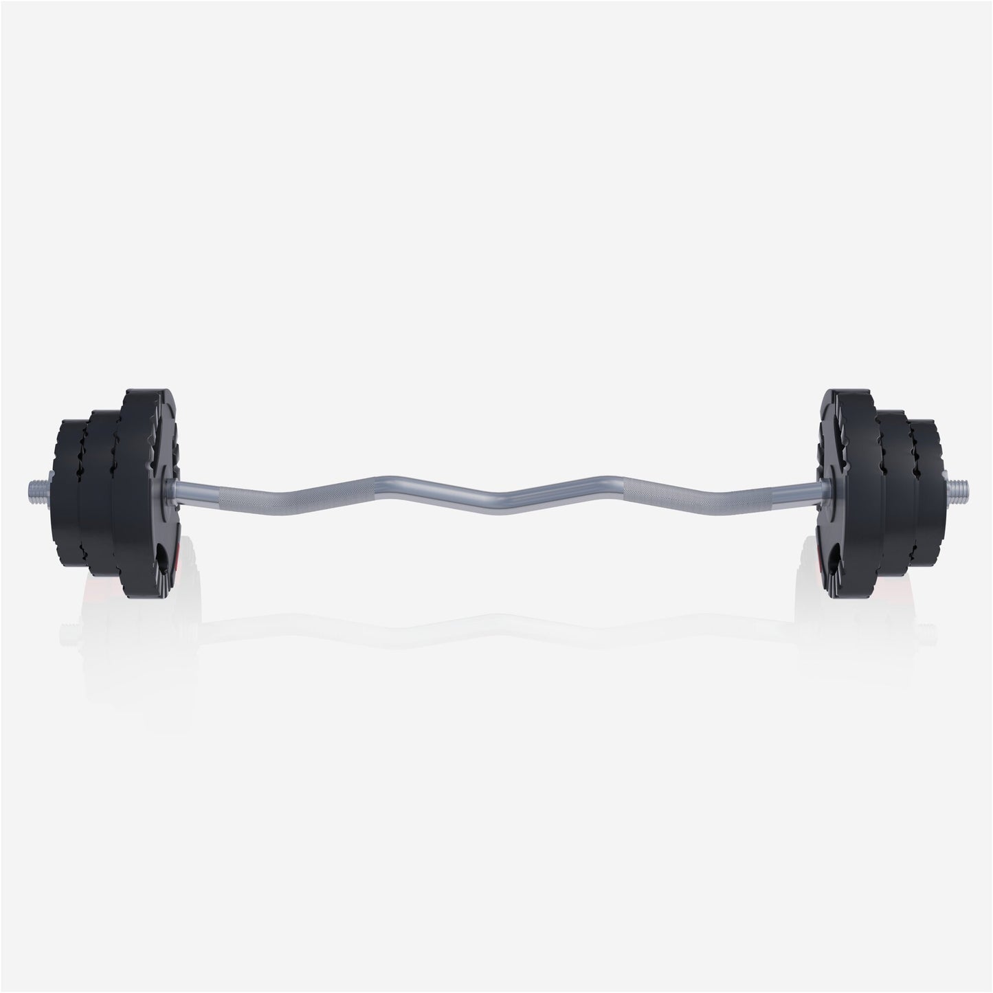 SZ-Curlset Kunststoff Gripper 25 kg - Gorilla Sports DE