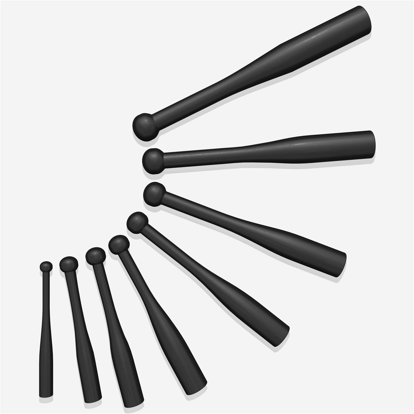 Indian Clubbells 2-20 KG - Gorilla Sports DE