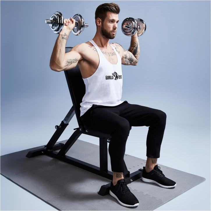 Kurzhantelset Chrom 30 kg - Gorilla Sports DE