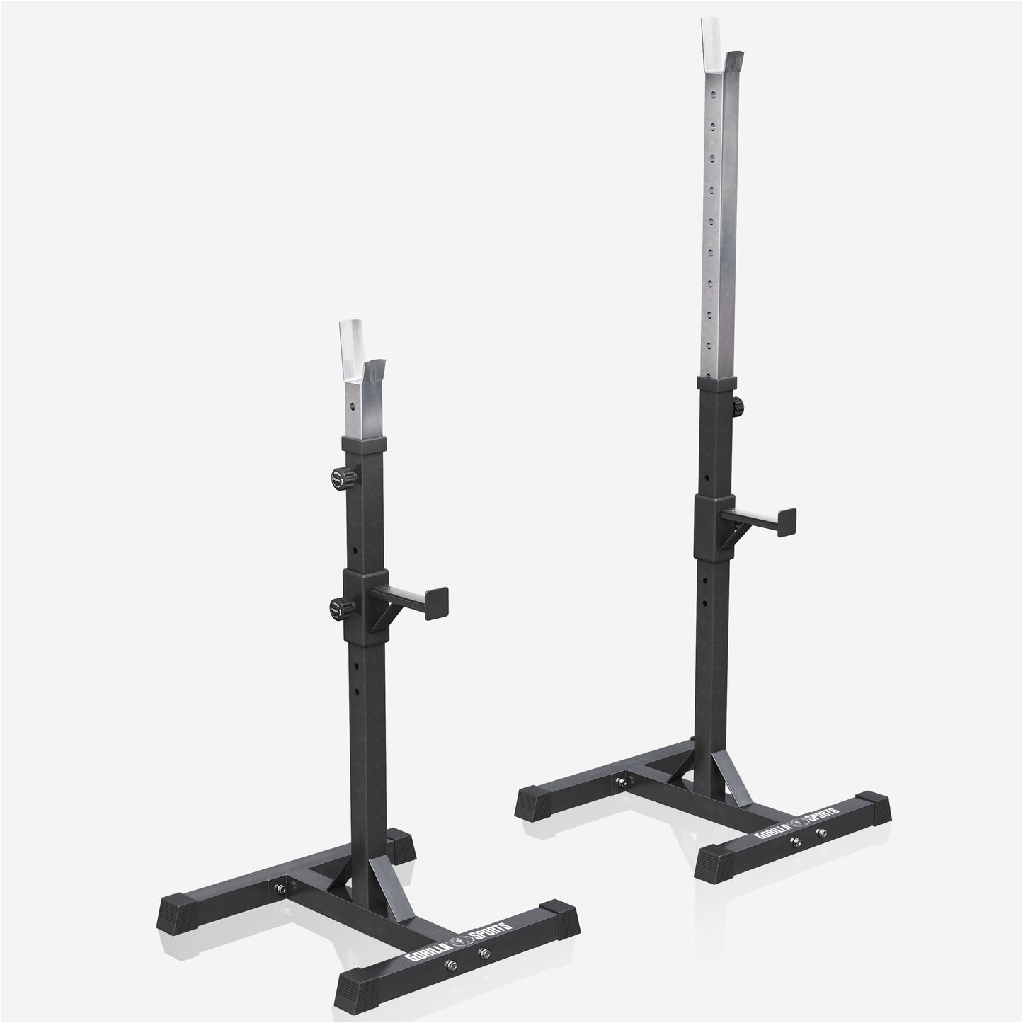 Schrägbank mit Squat Rack inkl, Langhantel Set 75 kg