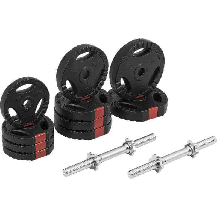 Kurzhantelset Kunststoff Gripper 30 kg - Gorilla Sports DE