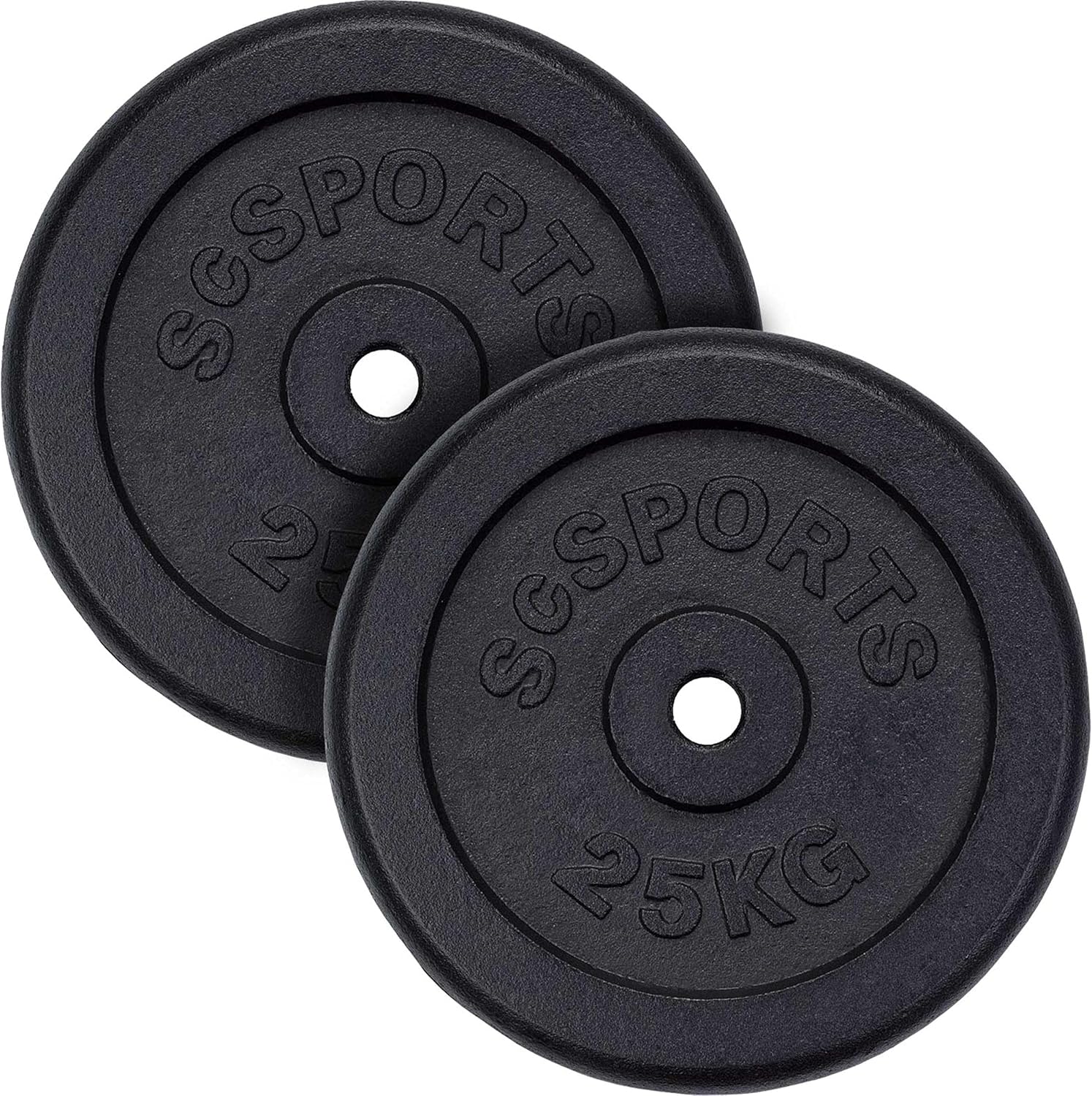 Hantelscheiben Set Gusseisen 40 - 120 kg - Gorilla Sports DE