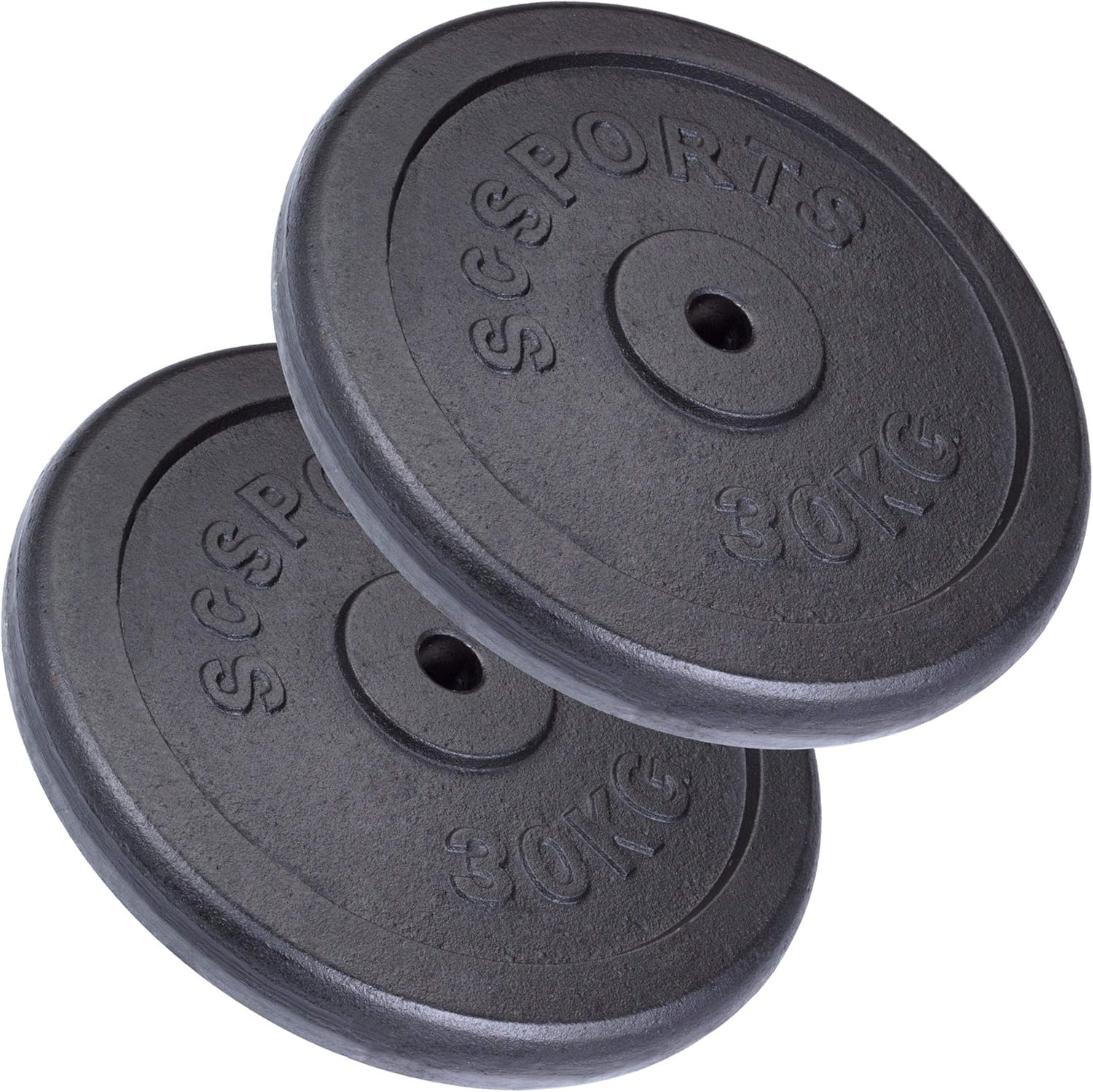Hantelscheiben Set Gusseisen 40 - 120 kg - Gorilla Sports DE