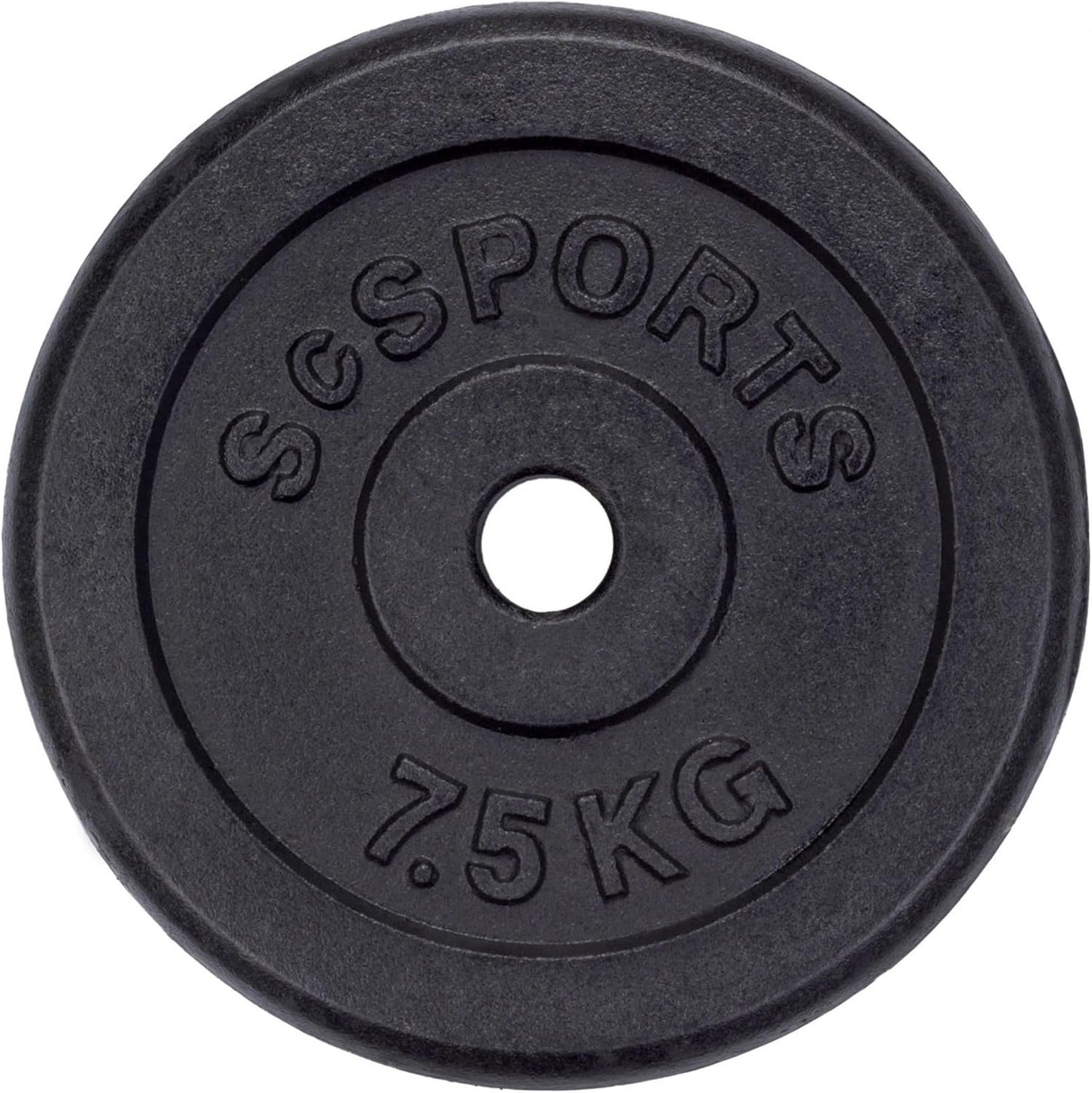 Hantelscheiben Set Gusseisen 15 - 60 kg - Gorilla Sports DE