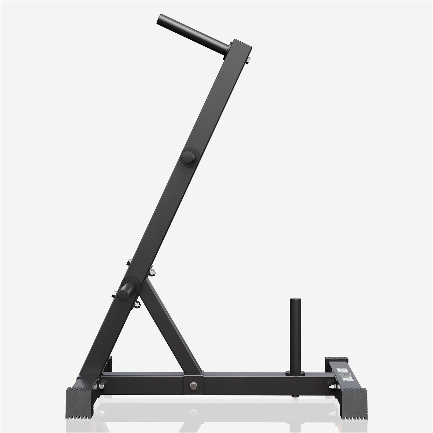 Scheibenständer Hantelbaum mit 4 Stangen 30/31 mm Schwarz/Weiß - Gorilla Sports DE
