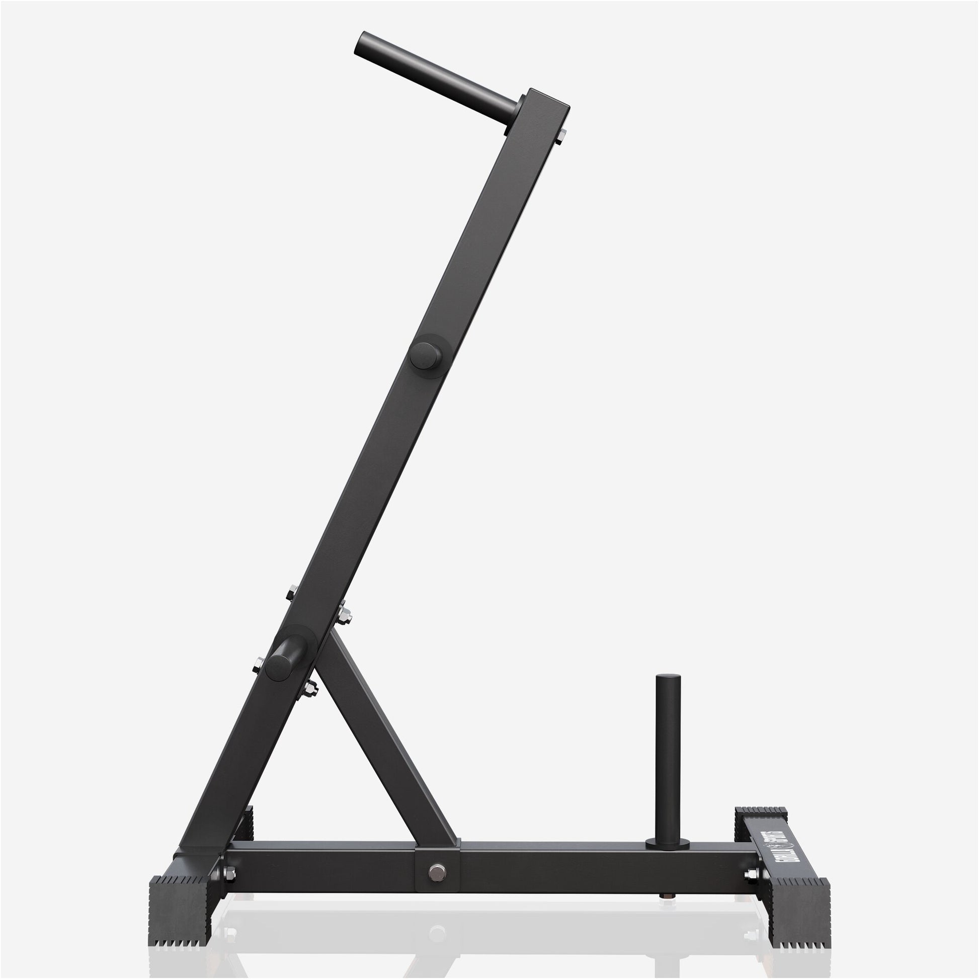 Scheibenständer Hantelbaum mit 4 Stangen 30/31 mm Schwarz/Weiß - Gorilla Sports DE