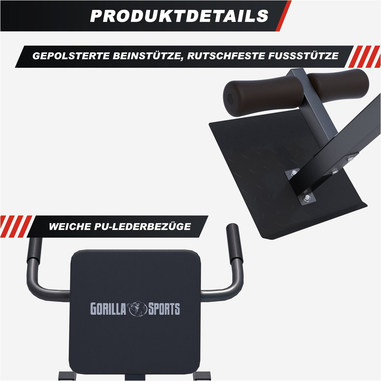 Rückenstrecker Gerät - Gorilla Sports DE