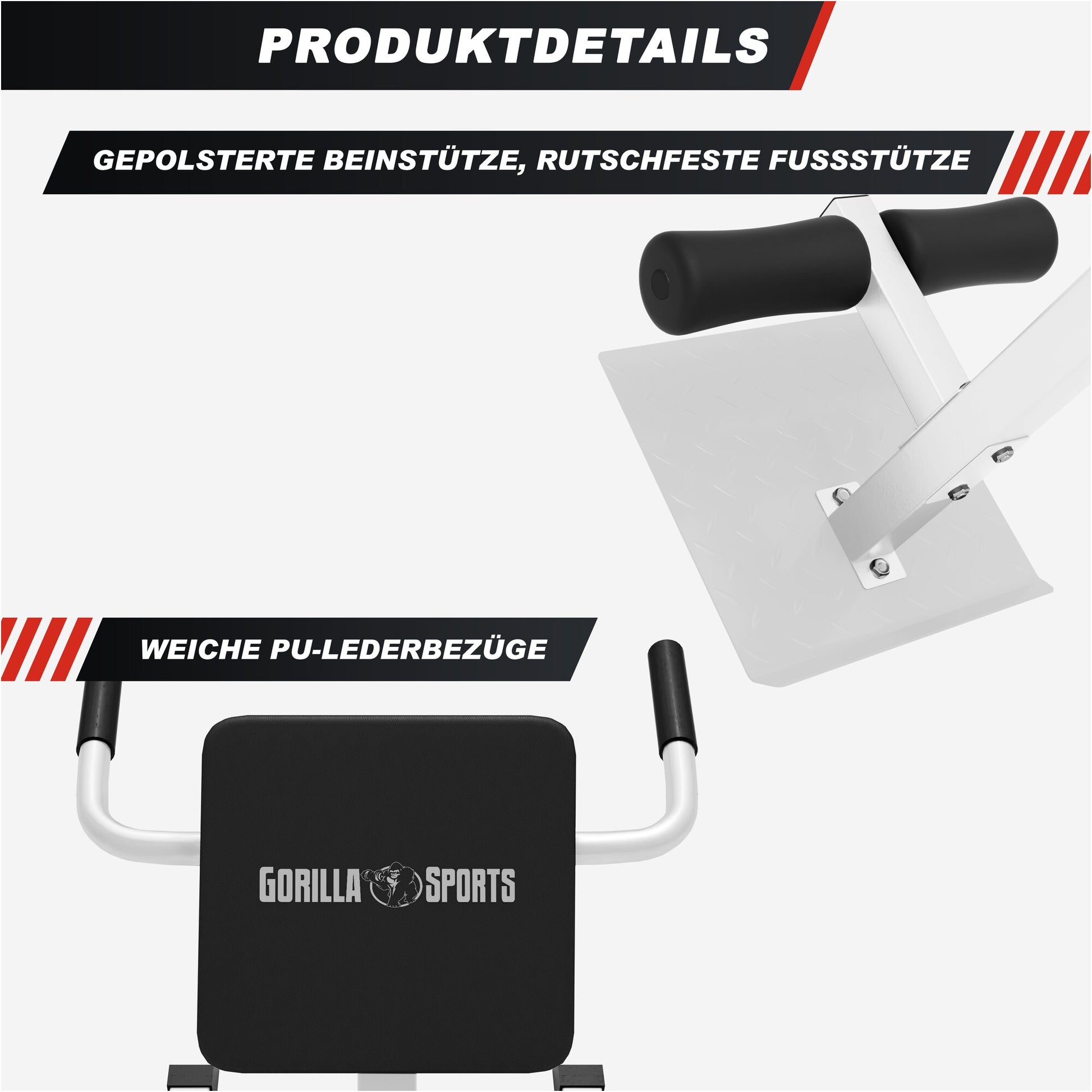 Rückenstrecker Gerät - Gorilla Sports DE