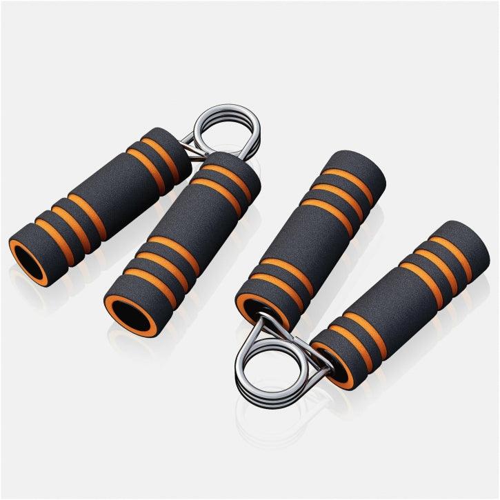 Fingerhantel Schwarz/Orange mit Schaumstoff - Gorilla Sports DE