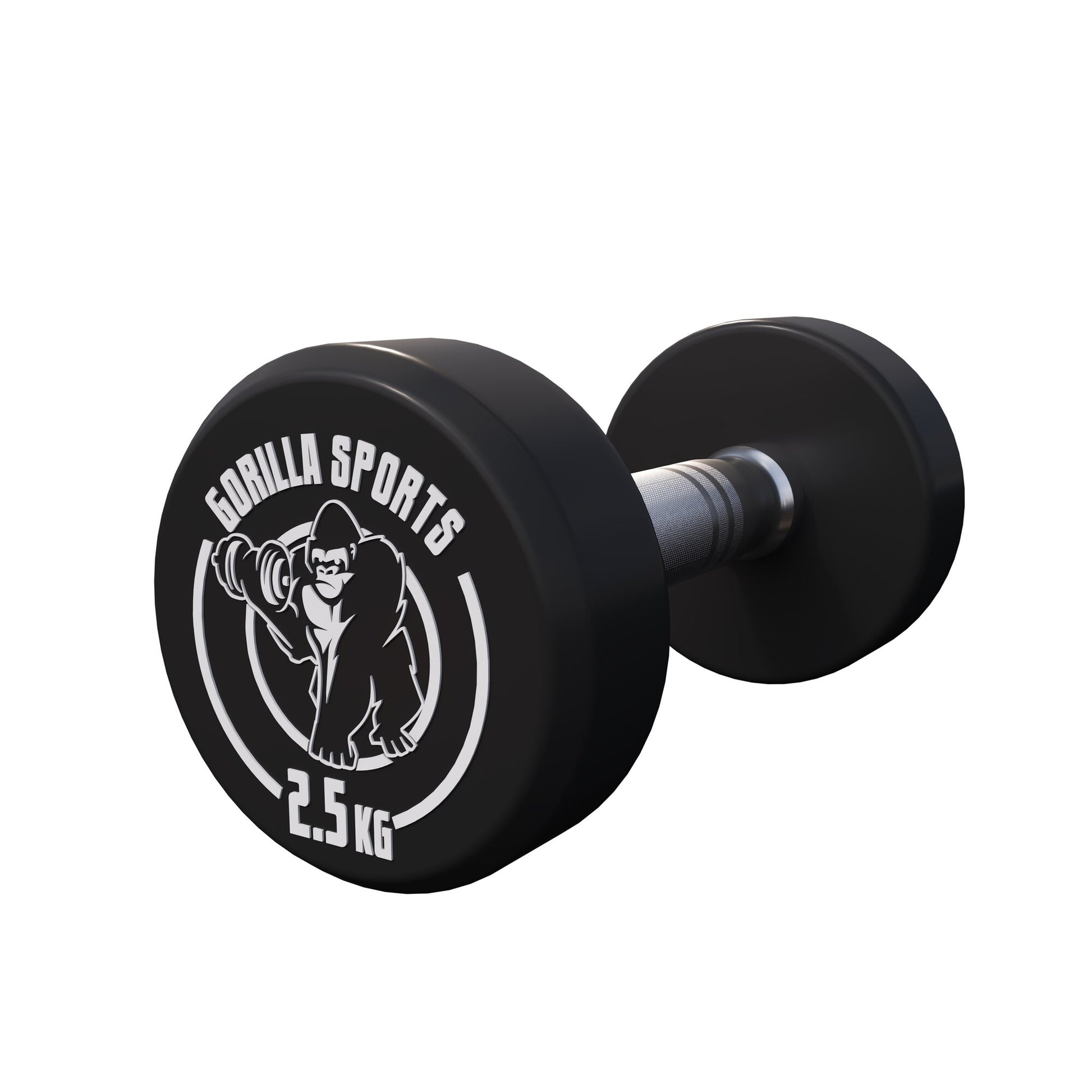 Kurzhantel Gummi 2,5 - 40 kg - Gorilla Sports DE
