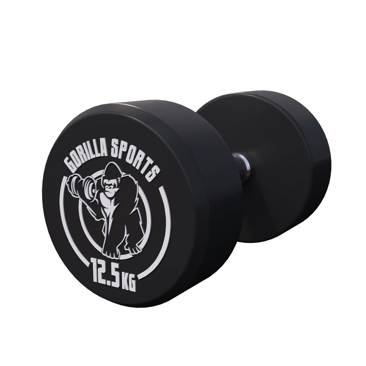 Kurzhantel Gummi 2,5 - 40 kg - Gorilla Sports DE