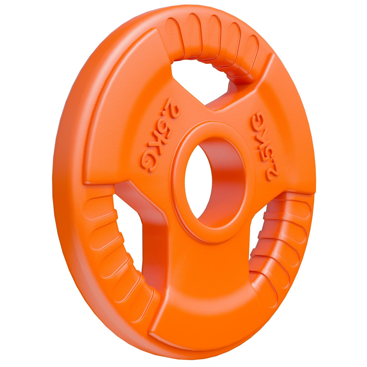 Hantelscheibe 50/51mm Olympia Gummi Gripper 1,25-25 KG - Gorilla Sports DE