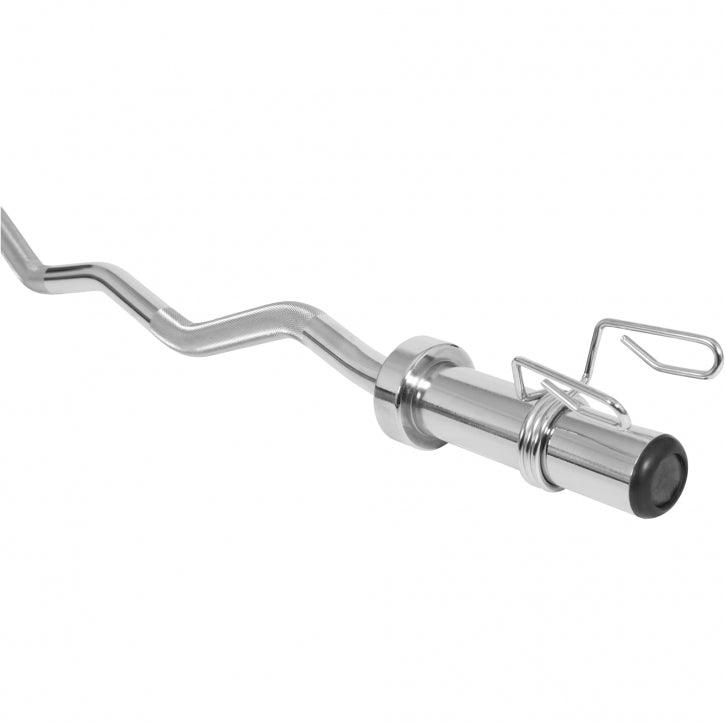 SZ-Curlstange 120 cm - 50/51 mm aus Chrom - Gorilla Sports DE