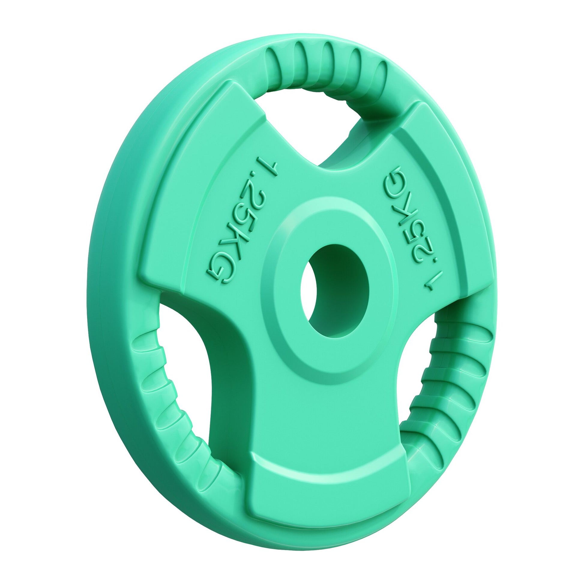 Hantelscheibe 30/31 mm Gummi Gripper 1,25-25 KG - Gorilla Sports DE