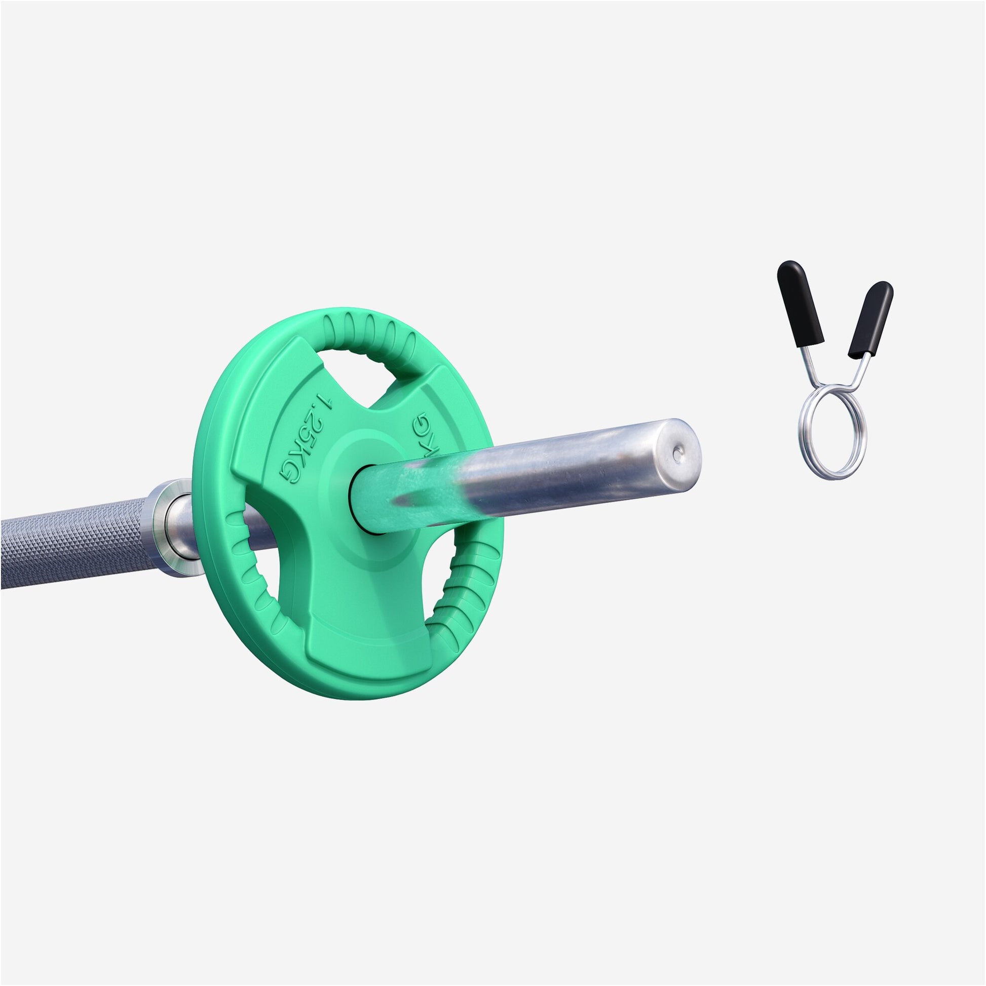 Hantelscheibe 30/31 mm Gummi Gripper 1,25-25 KG - Gorilla Sports DE