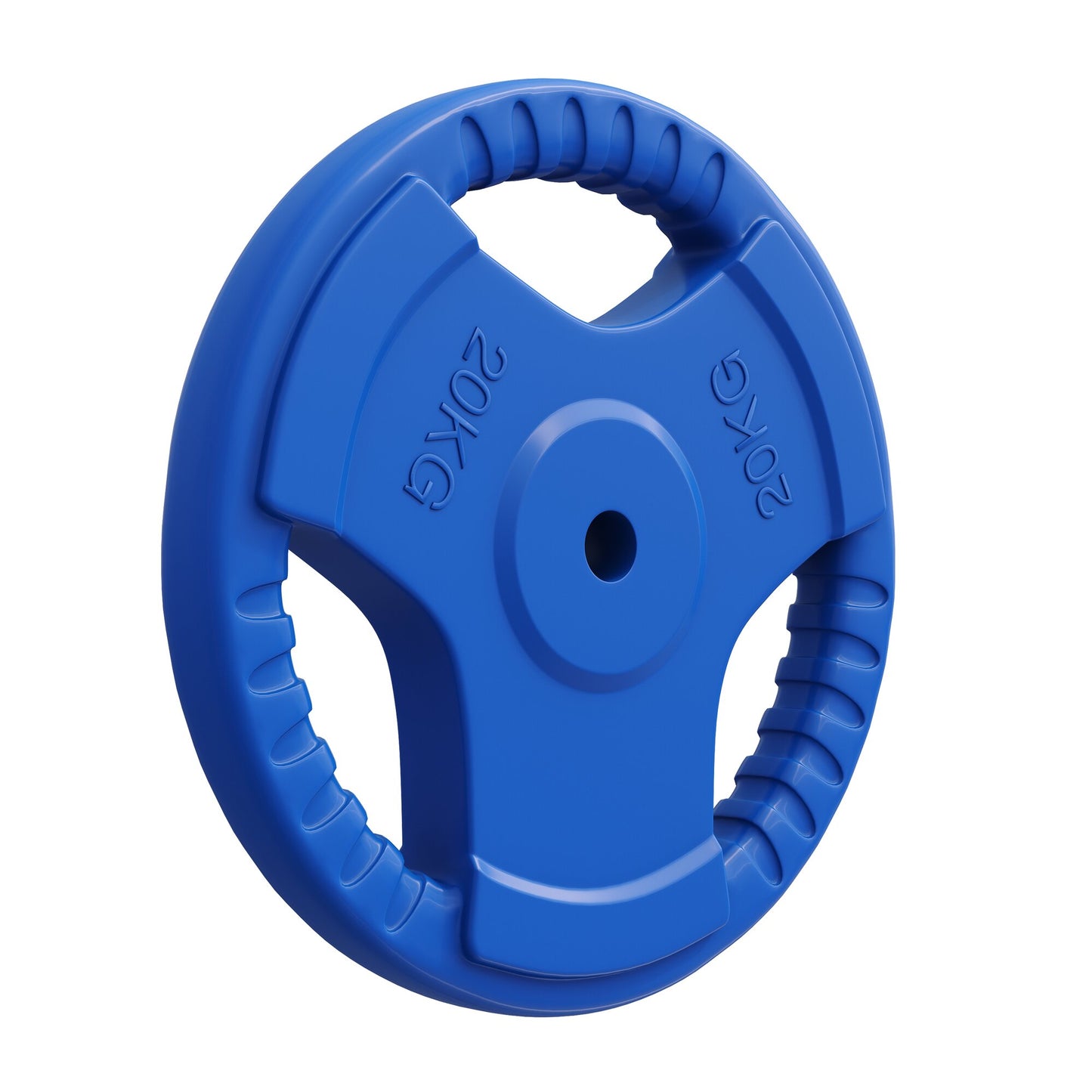 Hantelscheibe 30/31 mm Gummi Gripper 1,25-25 KG - Gorilla Sports DE