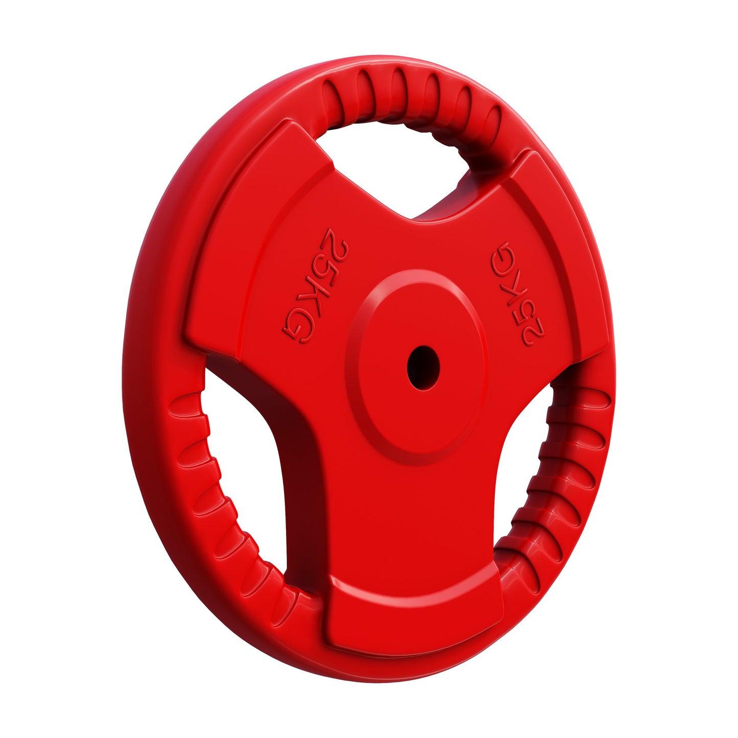 Hantelscheibe 30/31 mm Gummi Gripper 1,25-25 KG - Gorilla Sports DE