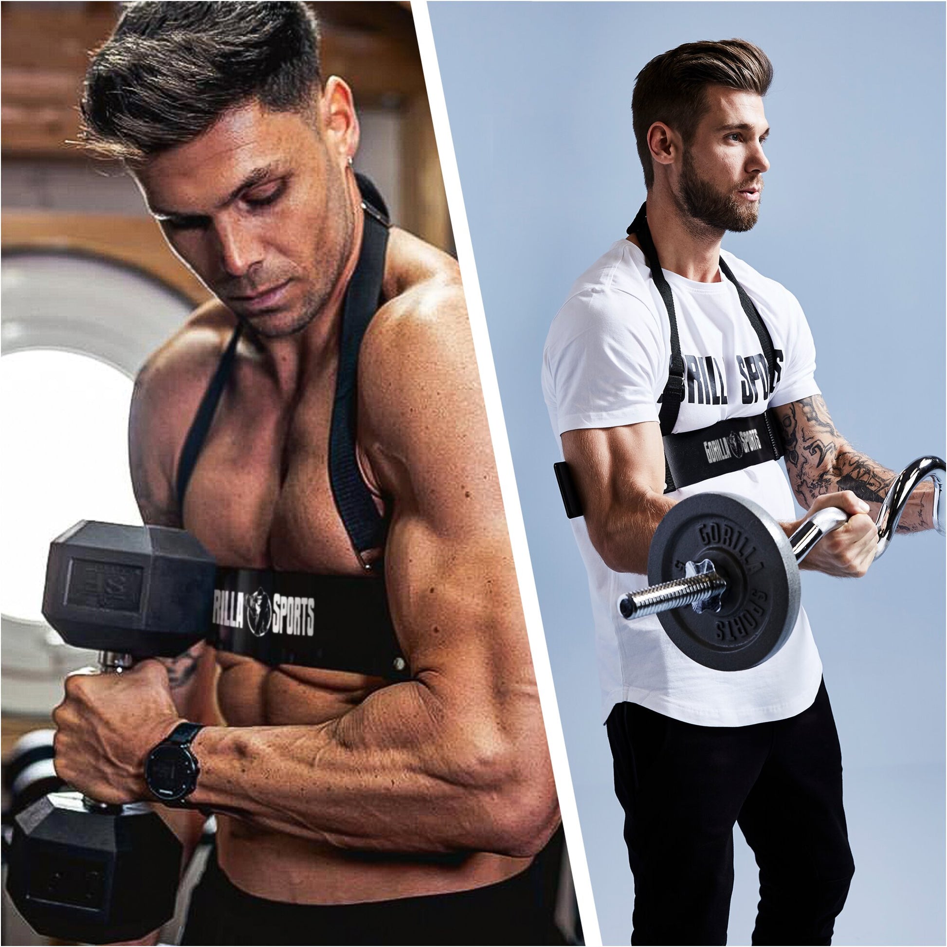 Arm Blaster Bizepstrainer - Gorilla Sports DE