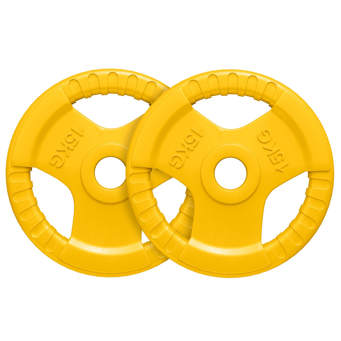 Hantelscheibe 50/51mm Olympia Gummi Gripper 1,25-25 KG - Gorilla Sports DE