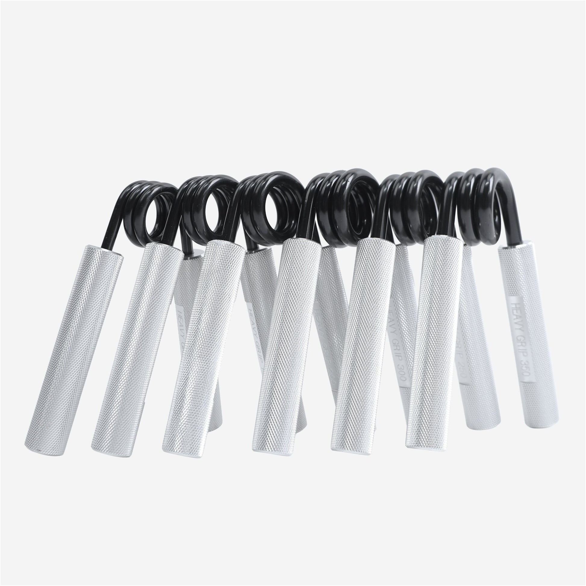Fingerhantel Heavy Hand Grip Alu/Schwarz - Gorilla Sports DE
