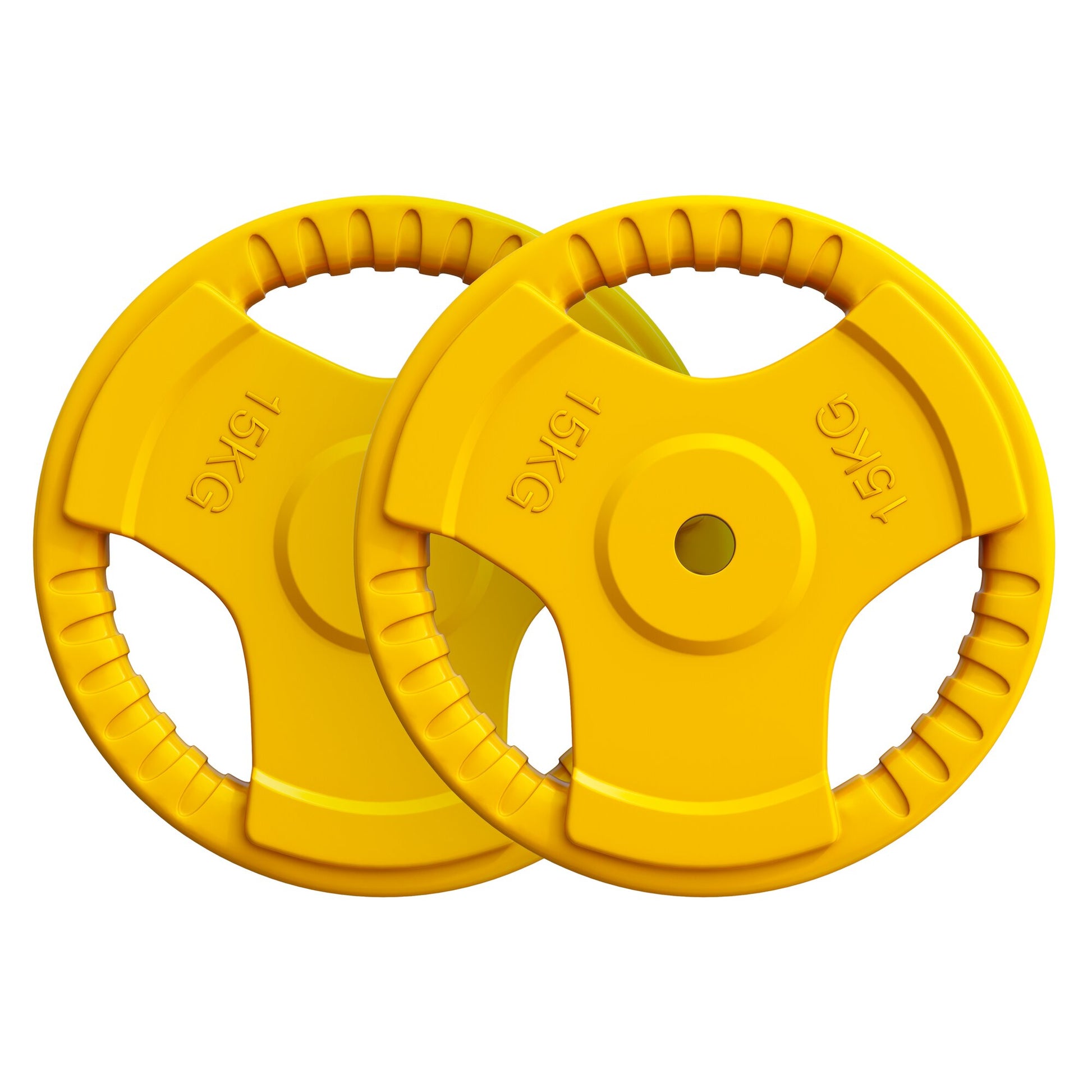 Hantelscheibe 30/31 mm Gummi Gripper 1,25-25 KG - Gorilla Sports DE