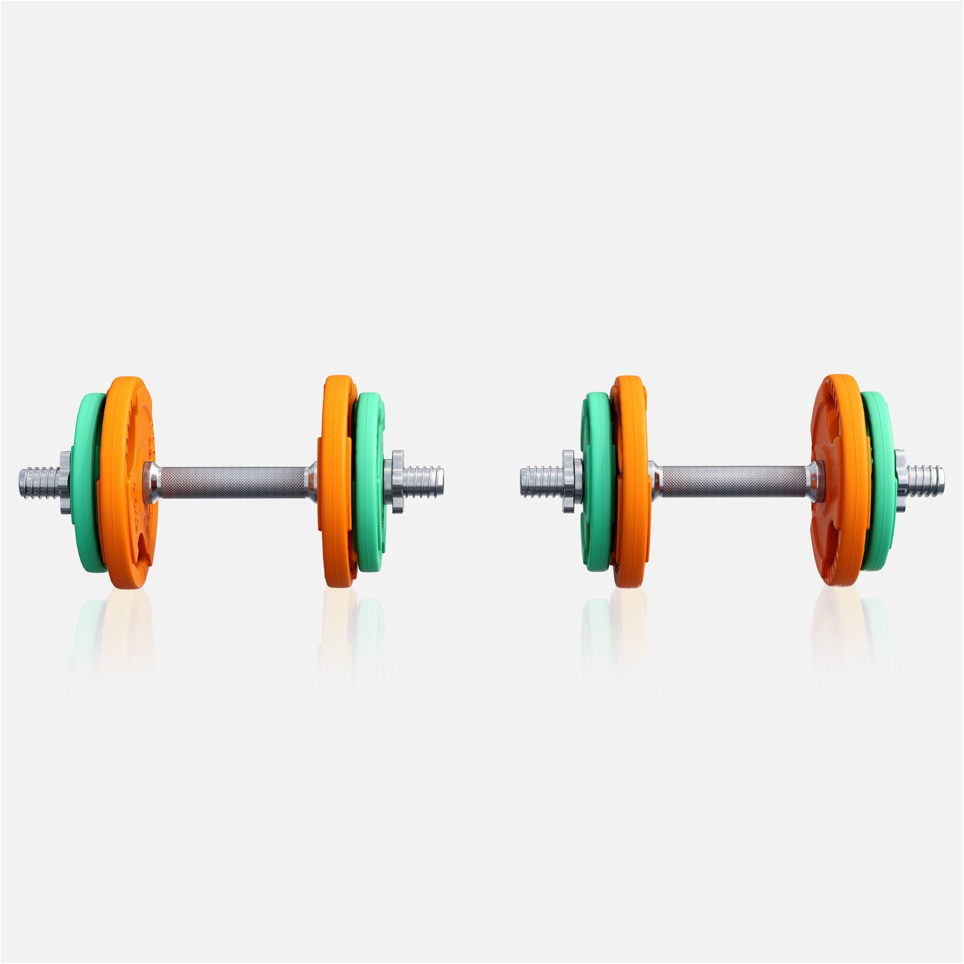 Kurzhantelset Gummi Gripper 20 kg - Gorilla Sports DE