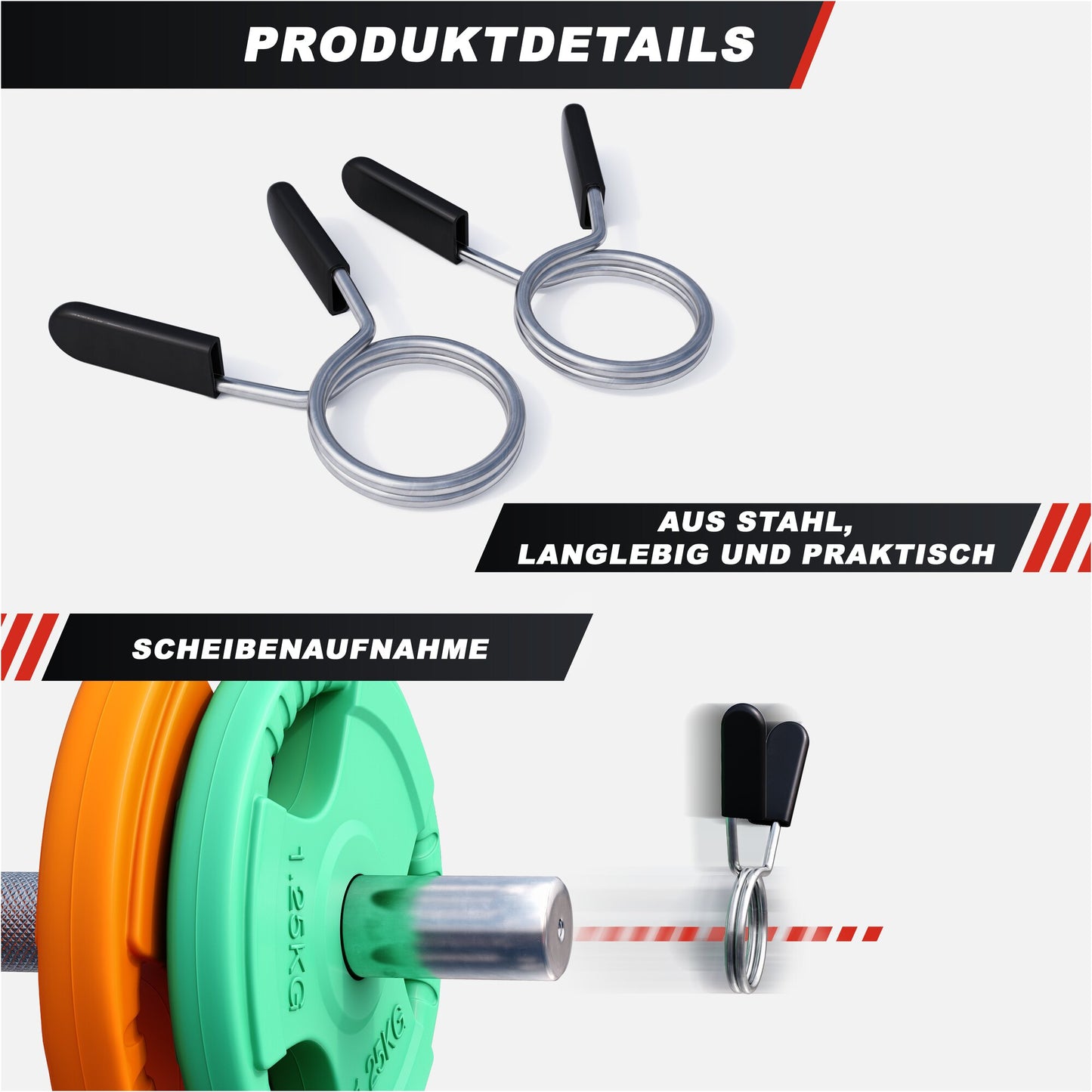 Kurzhantelset Gummi Gripper 20 kg - Gorilla Sports DE