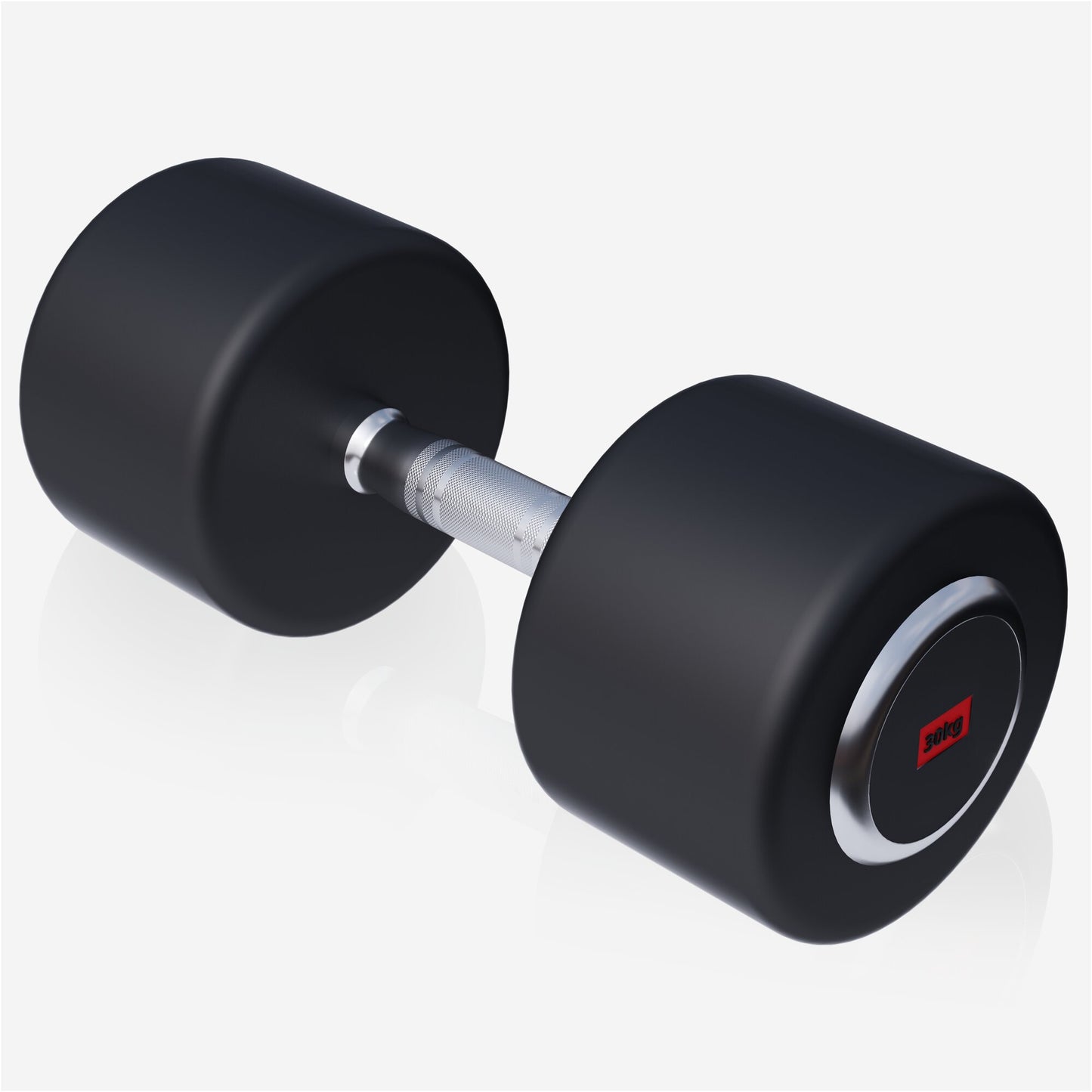 Kurzhantel Profi Gummi 2,5-50 KG - Gorilla Sports DE