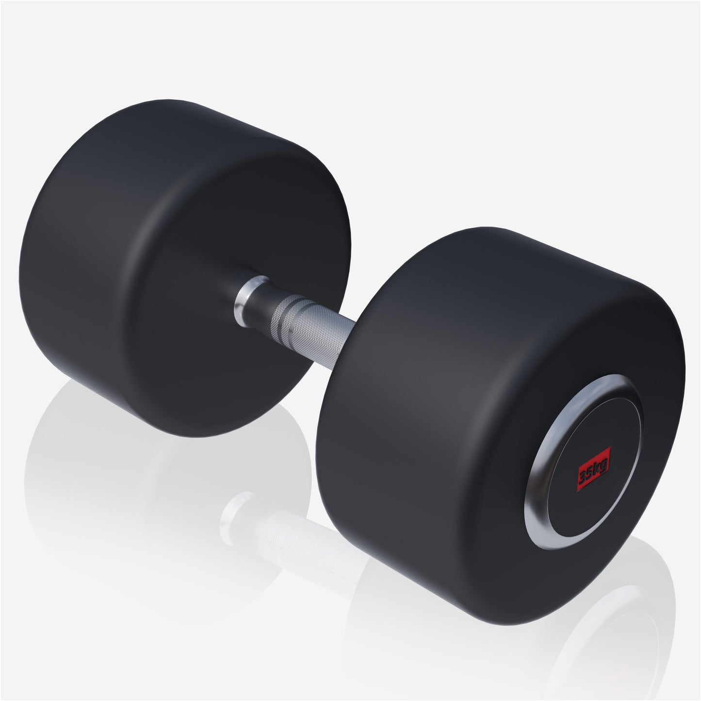 Kurzhantel Profi Gummi 2,5-50 KG - Gorilla Sports DE
