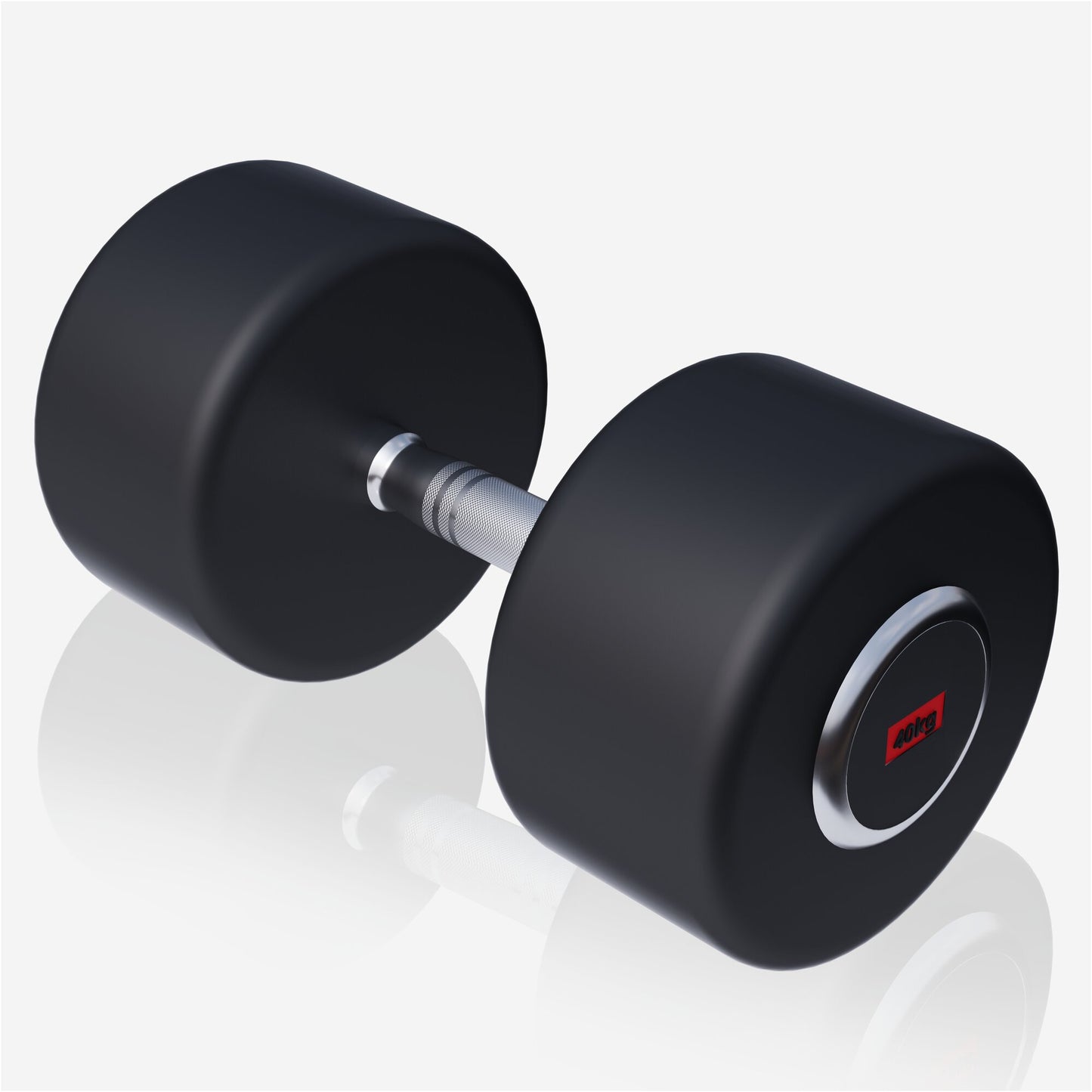 Kurzhantel Profi Gummi 2,5-50 KG - Gorilla Sports DE