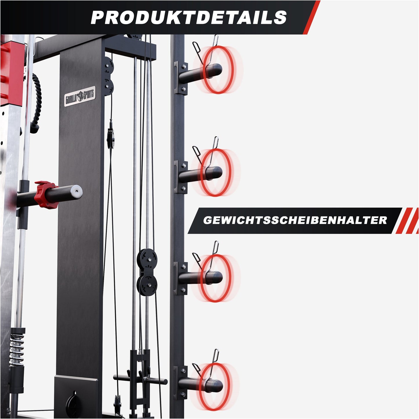 Multifunction Smith Machine - Gorilla Sports DE