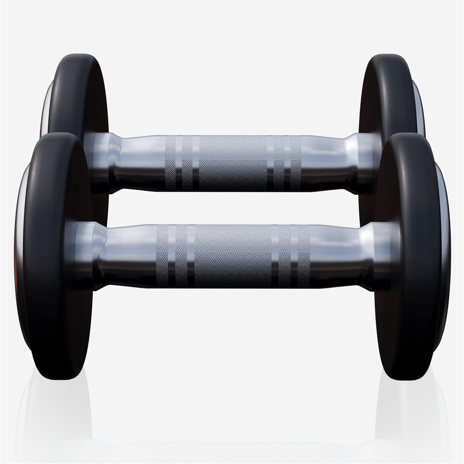 Kurzhantel Profi Gummi 2,5-50 KG - Gorilla Sports DE