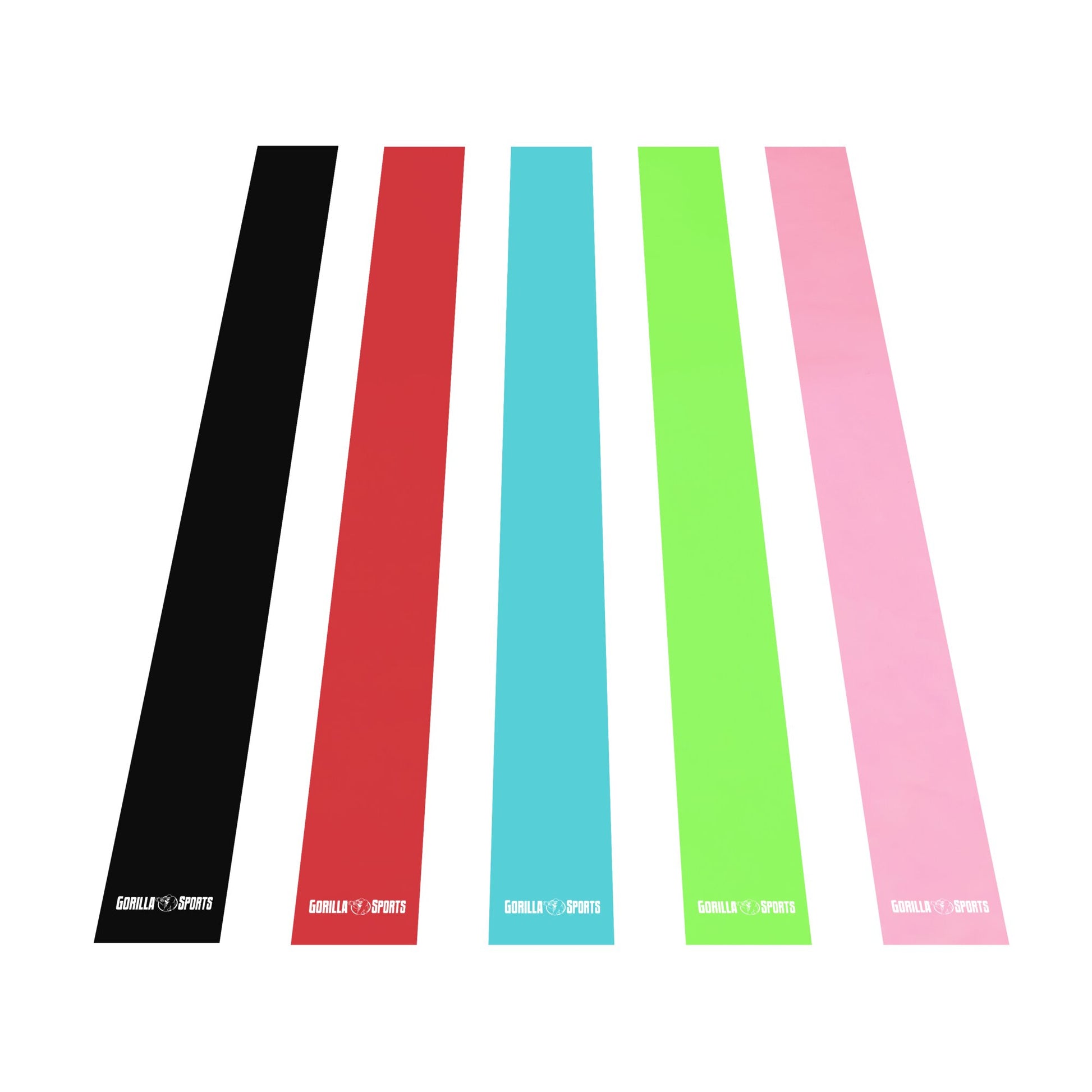 Widerstandsbänder Latex 120 - 200 cm - Gorilla Sports DE