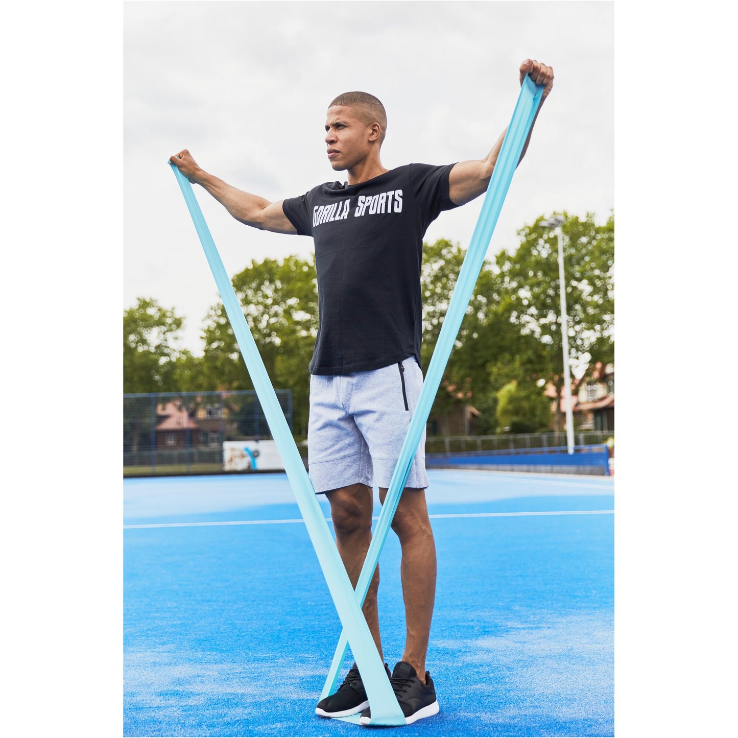 Widerstandsbänder Latex 120 - 200 cm - Gorilla Sports DE