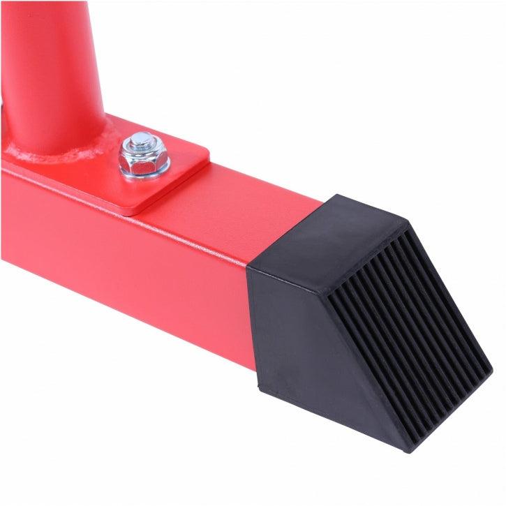 Push Up Parallettes Schwarz/Blau/Rot - Gorilla Sports DE