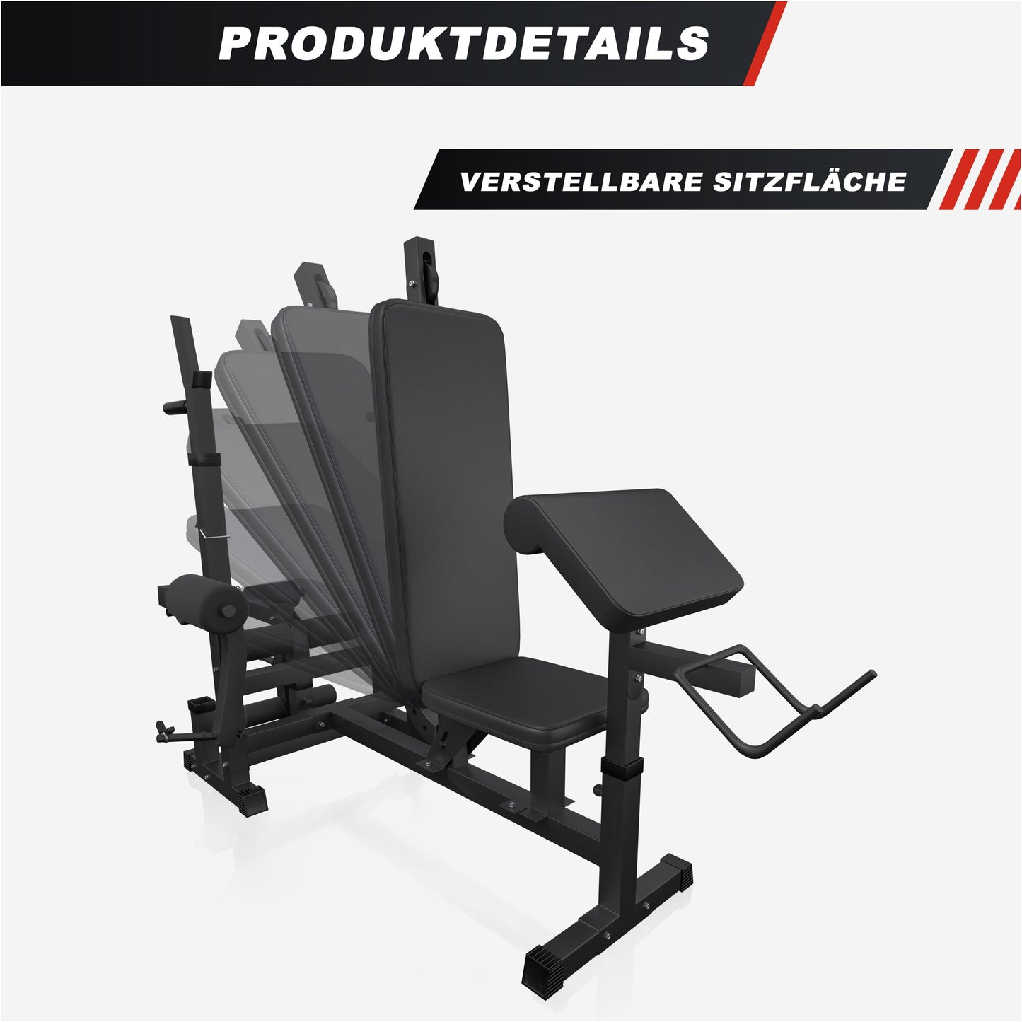 Kraftstation Universal inkl. Hantelset Kunststoff Gripper 100 kg - Gorilla Sports DE