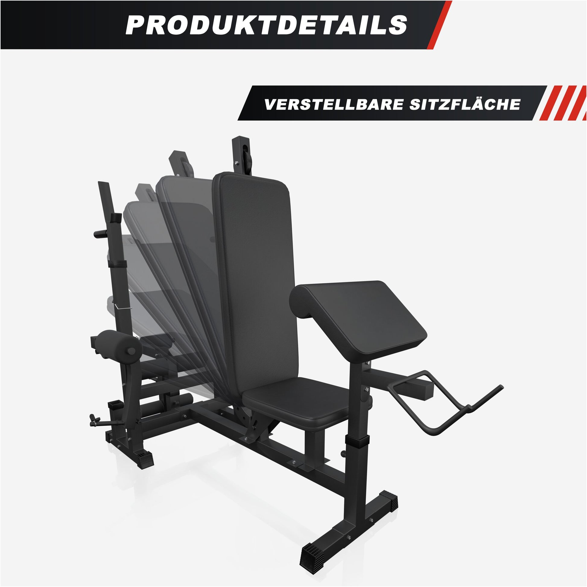 Kraftstation Universal inkl. Hantelset Kunststoff Gripper 100 kg - Gorilla Sports DE