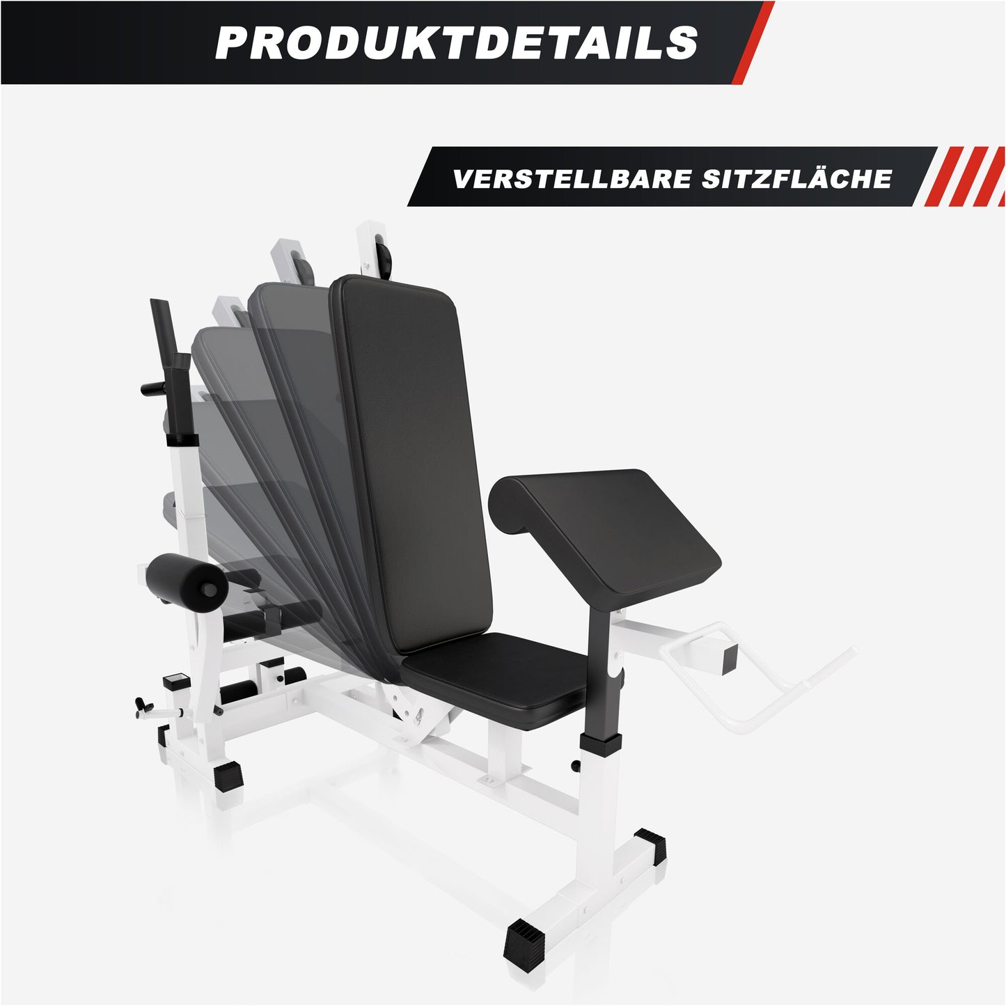 Kraftstation Universal inkl. Hantelset Kunststoff Gripper 100 kg - Gorilla Sports DE