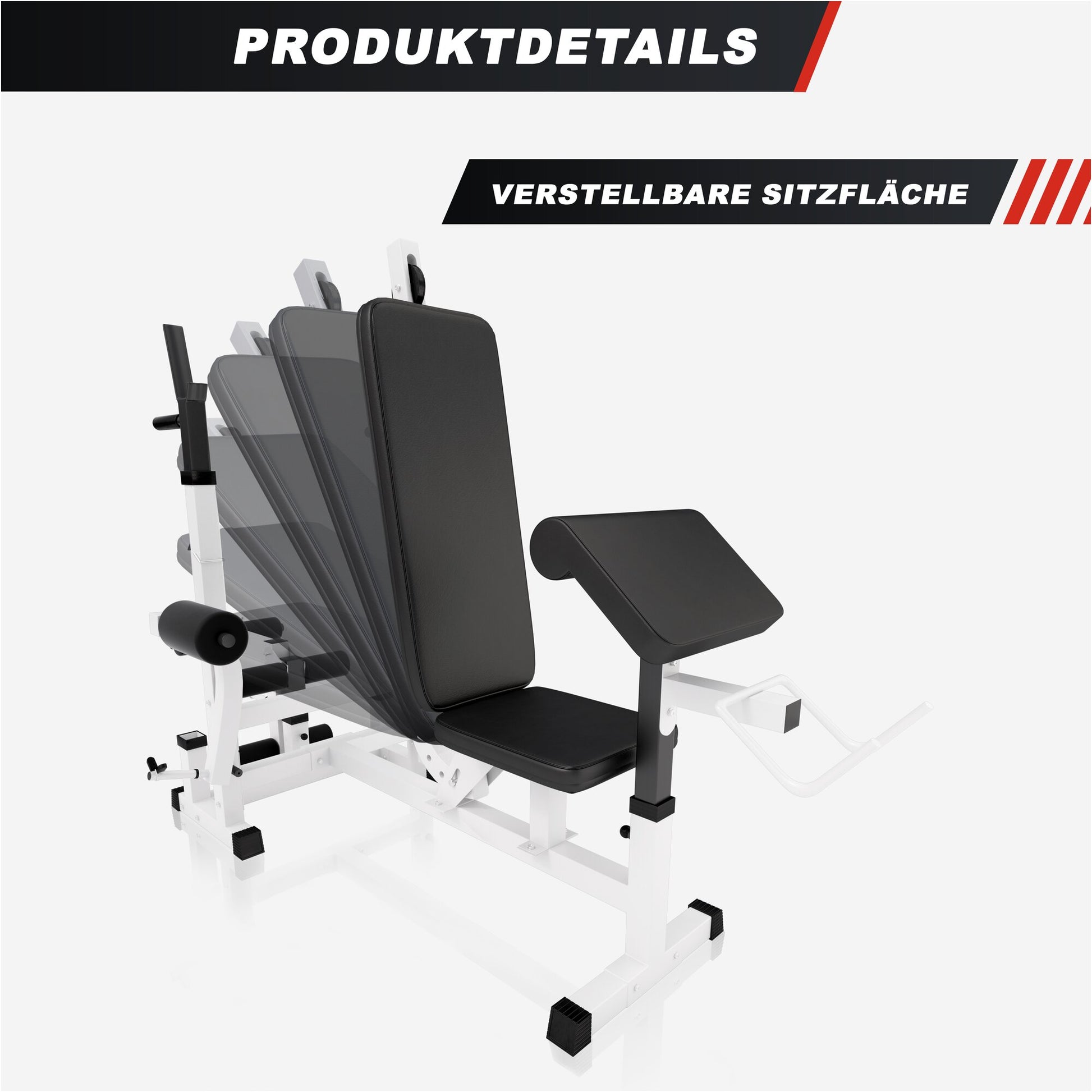 Kraftstation Universal inkl. Hantelset Kunststoff Gripper 100 kg - Gorilla Sports DE