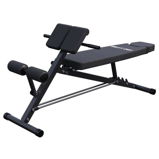 Hantelbank mit Hyperextension - Verstellbar - Gorilla Sports DE