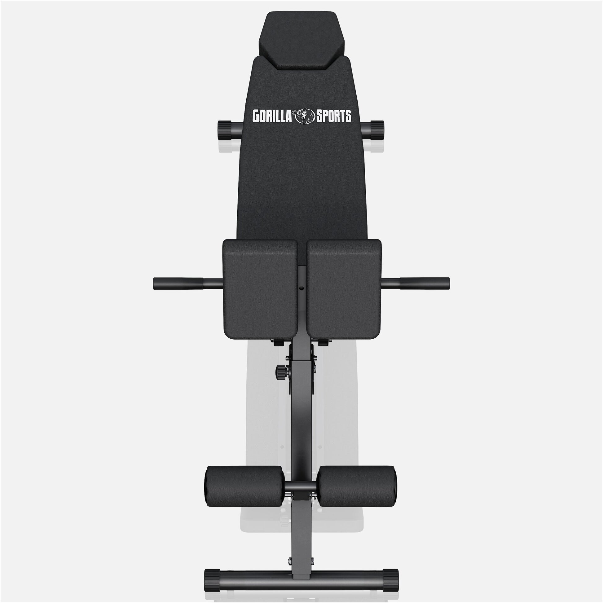 Hantelbank mit Hyperextension - Verstellbar - Gorilla Sports DE