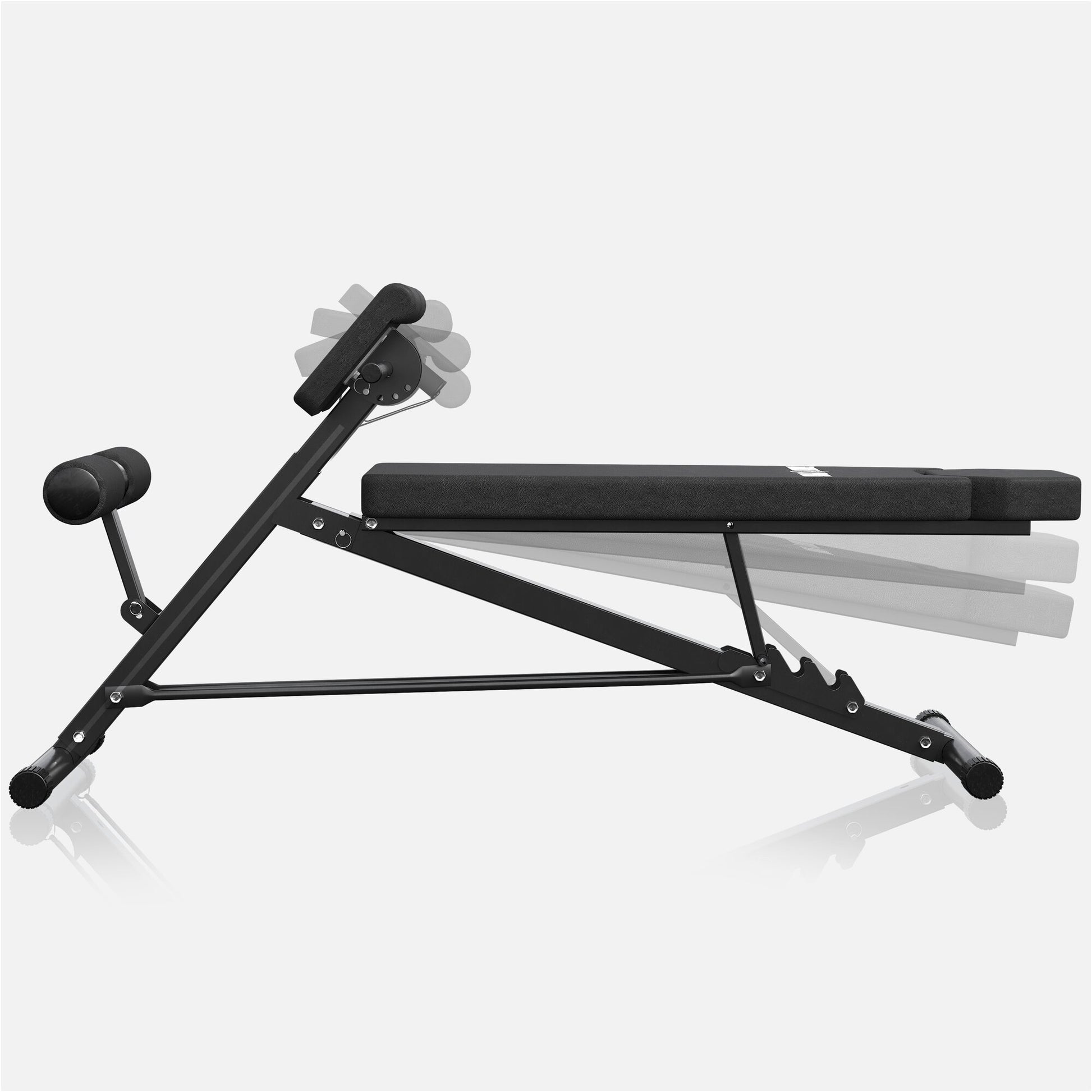 Hantelbank mit Hyperextension - Verstellbar - Gorilla Sports DE