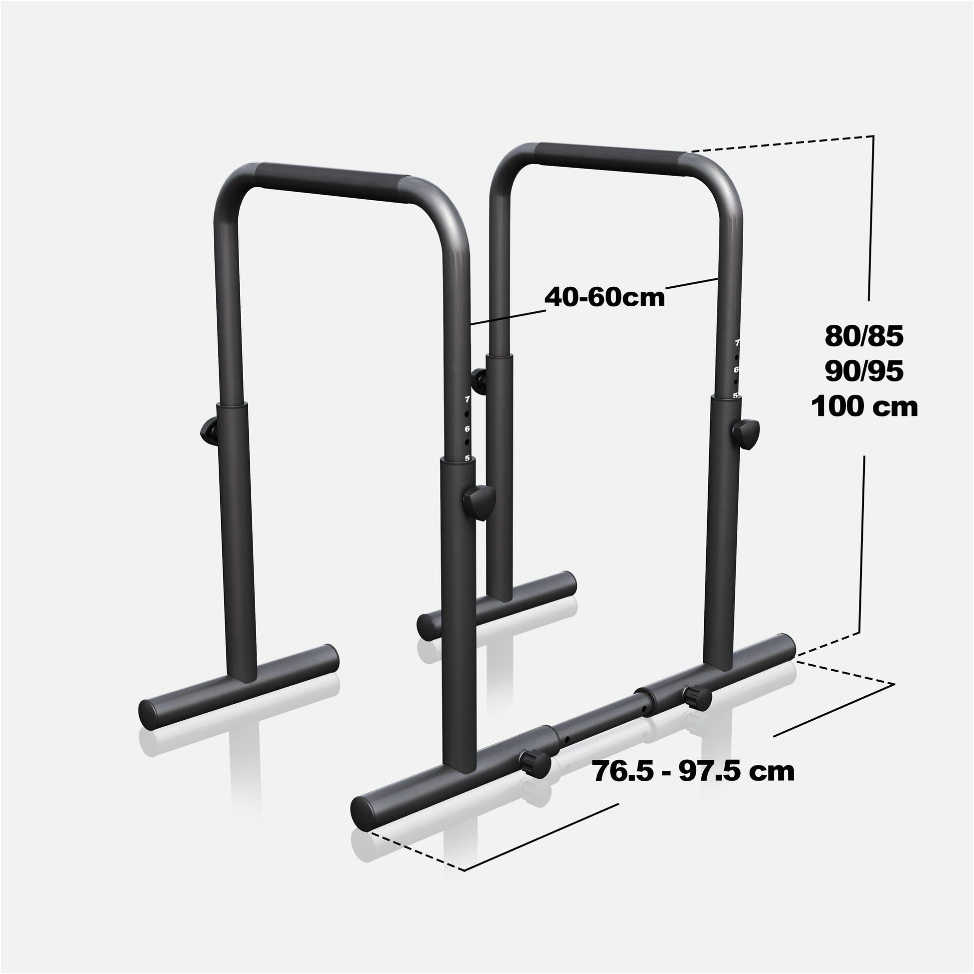 Dip Barren - Verstellbar - Gorilla Sports DE
