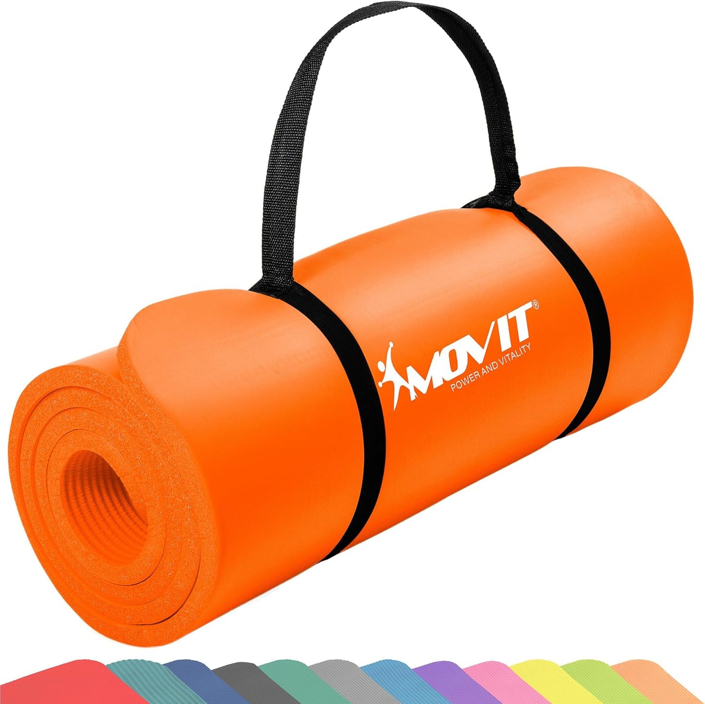 Yogamatte 10/15 mm Dicke - Gorilla Sports DE