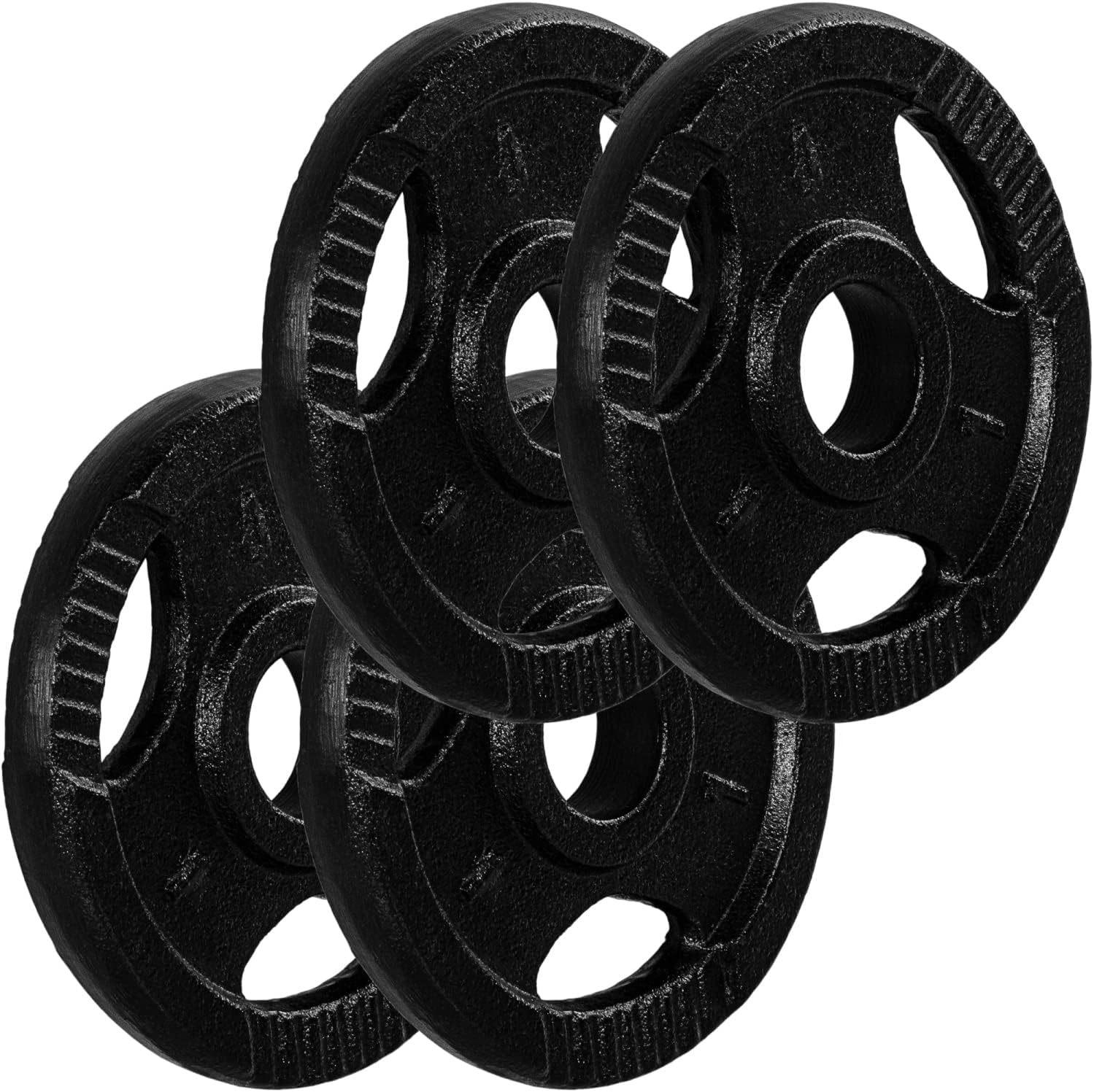 Hantelscheiben Set 30/31 mm Gusseisen Gripper 2 - 30 kg - Gorilla Sports DE