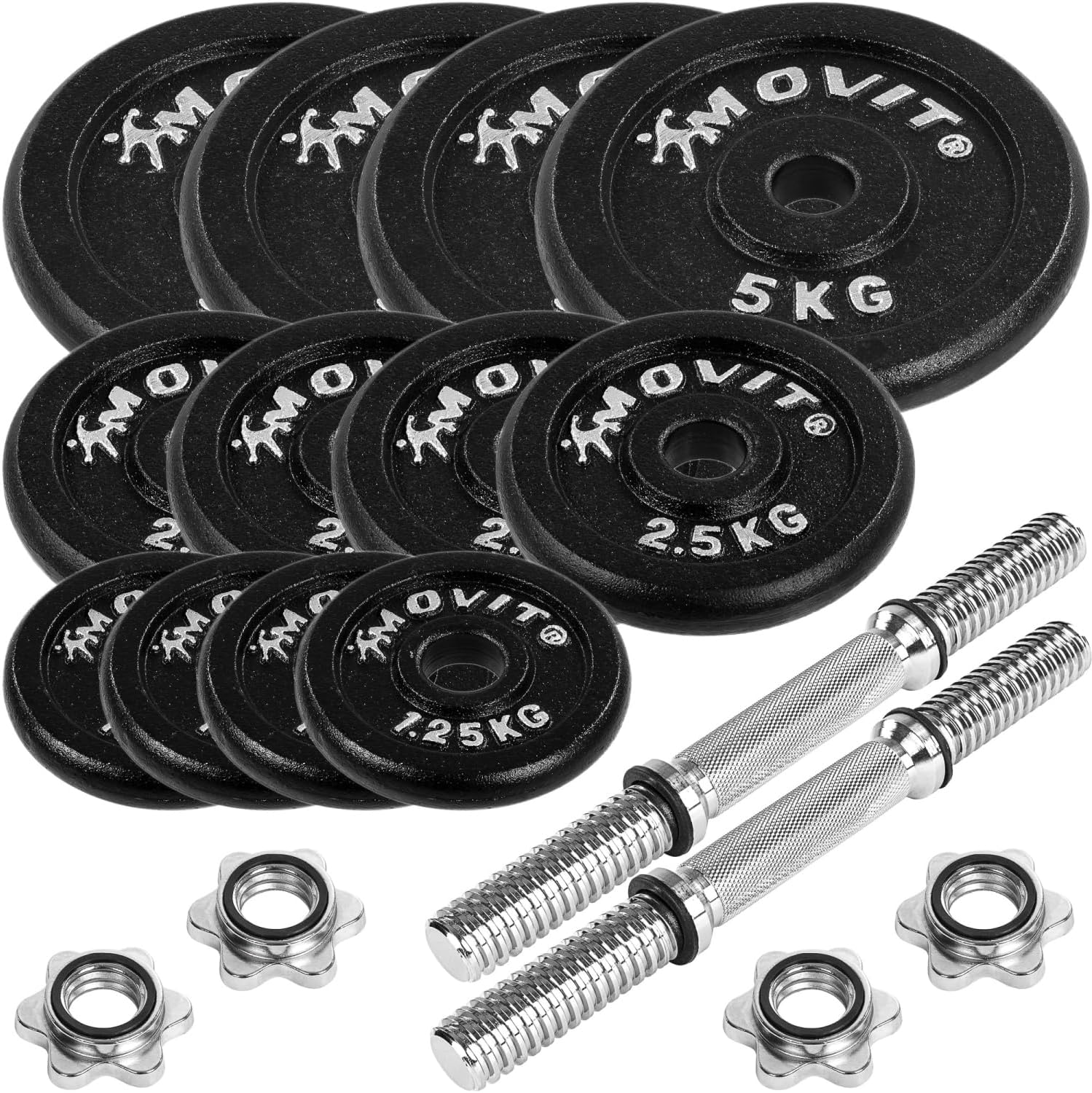 Kurzhanteln Set 20 - 60 kg - Gorilla Sports DE