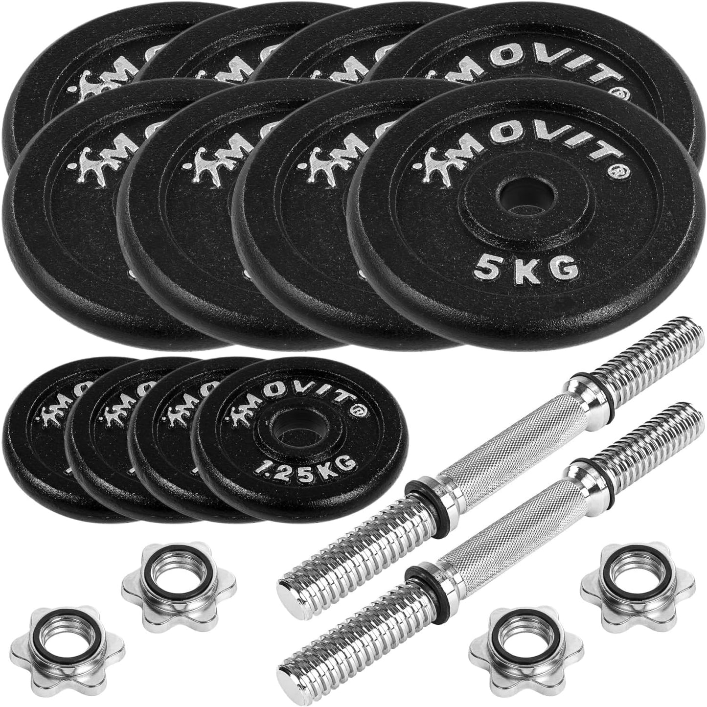 Kurzhanteln Set 20 - 60 kg - Gorilla Sports DE