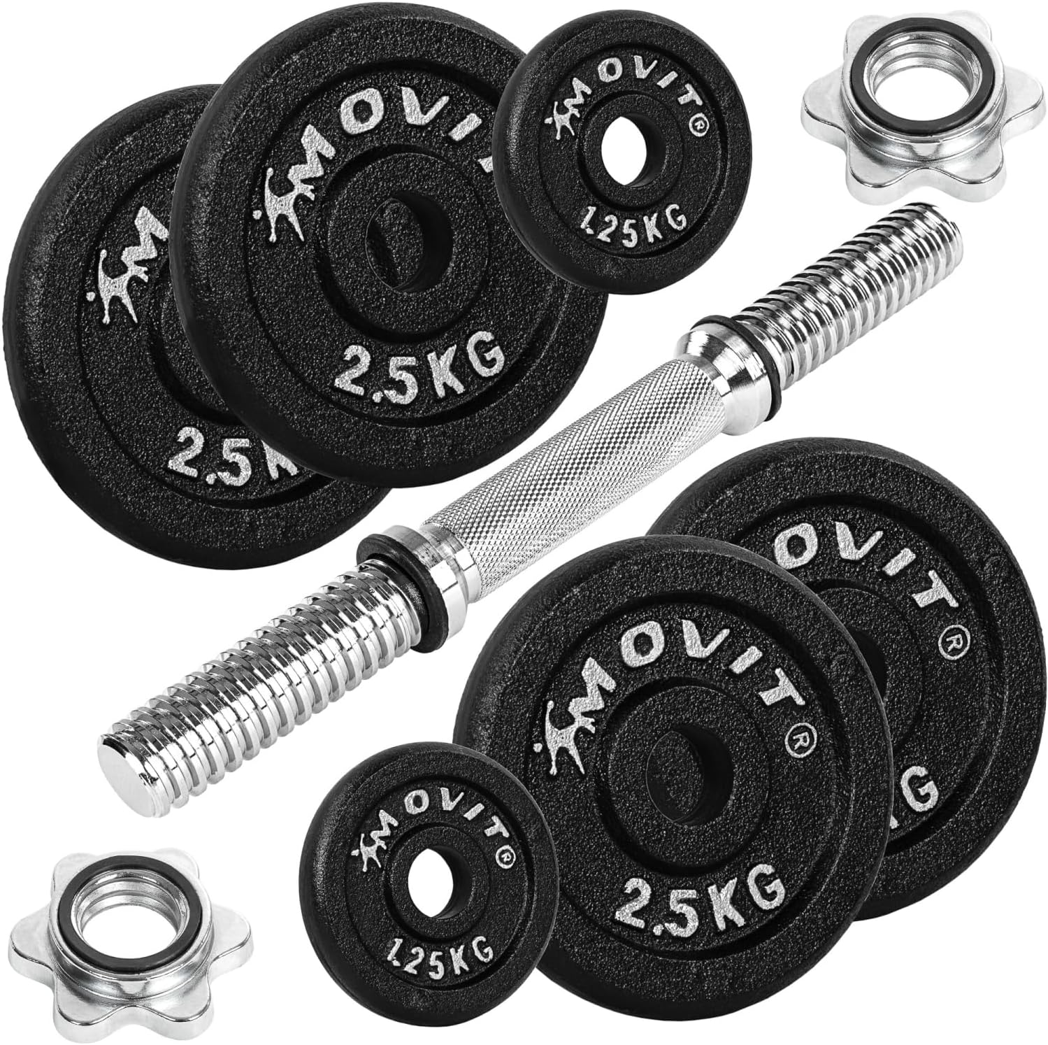 Kurzhantel Set 10 - 30 kg - Gorilla Sports DE